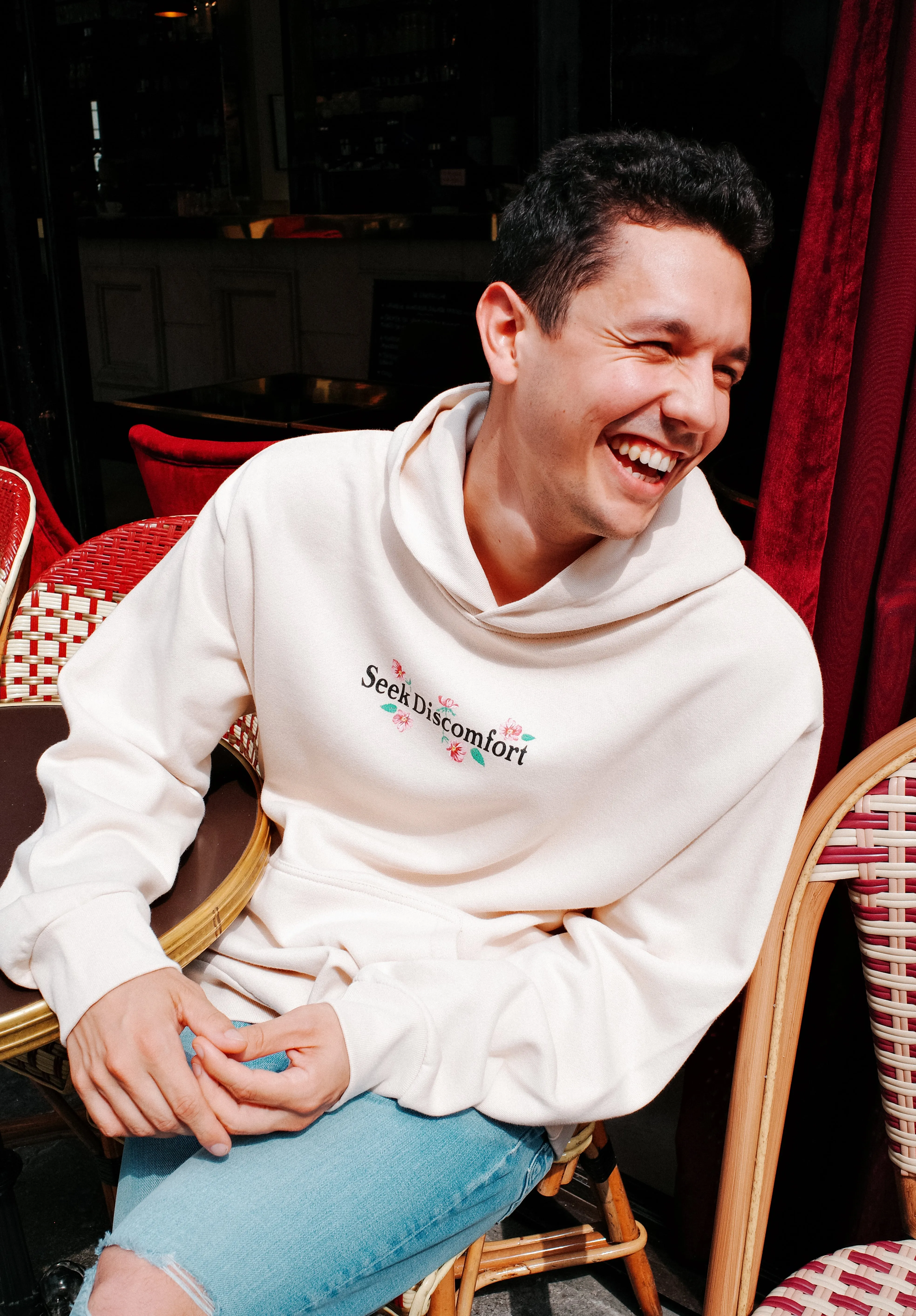 Dreams In Bloom Hoodie sold by Seek Discomfort product image thumbnail 4