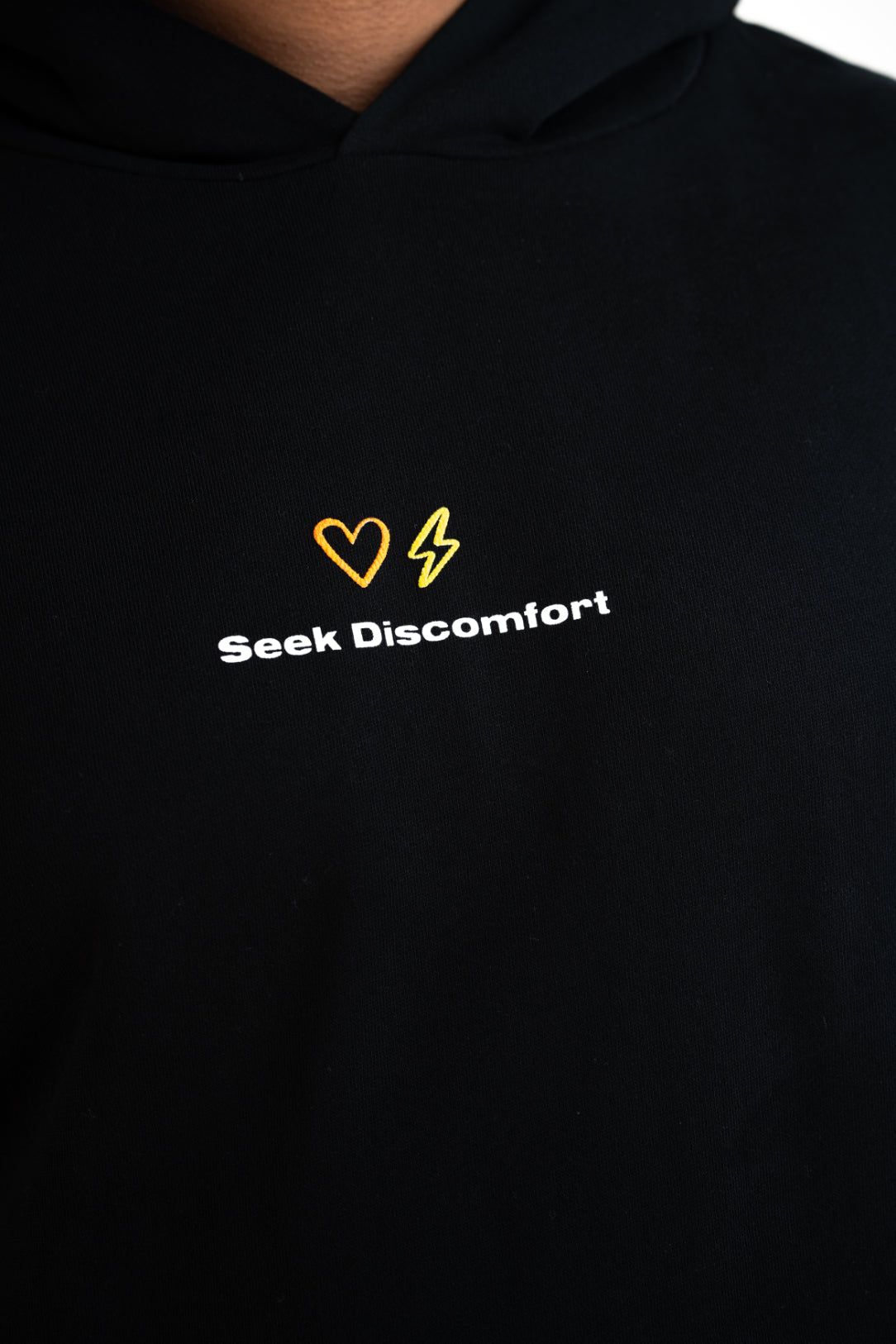 Black All the Love Hoodie sold by Seek Discomfort product image thumbnail 4