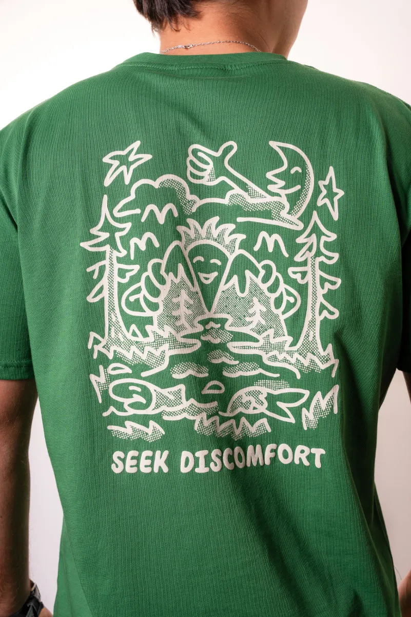 Green Retro Parks Tee sold by Seek Discomfort product image thumbnail 3