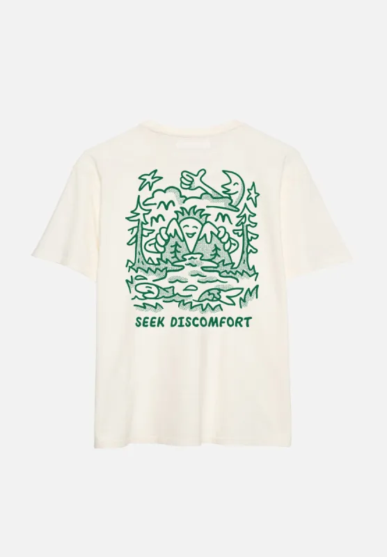 Bone Retro Parks Tee sold by Seek Discomfort