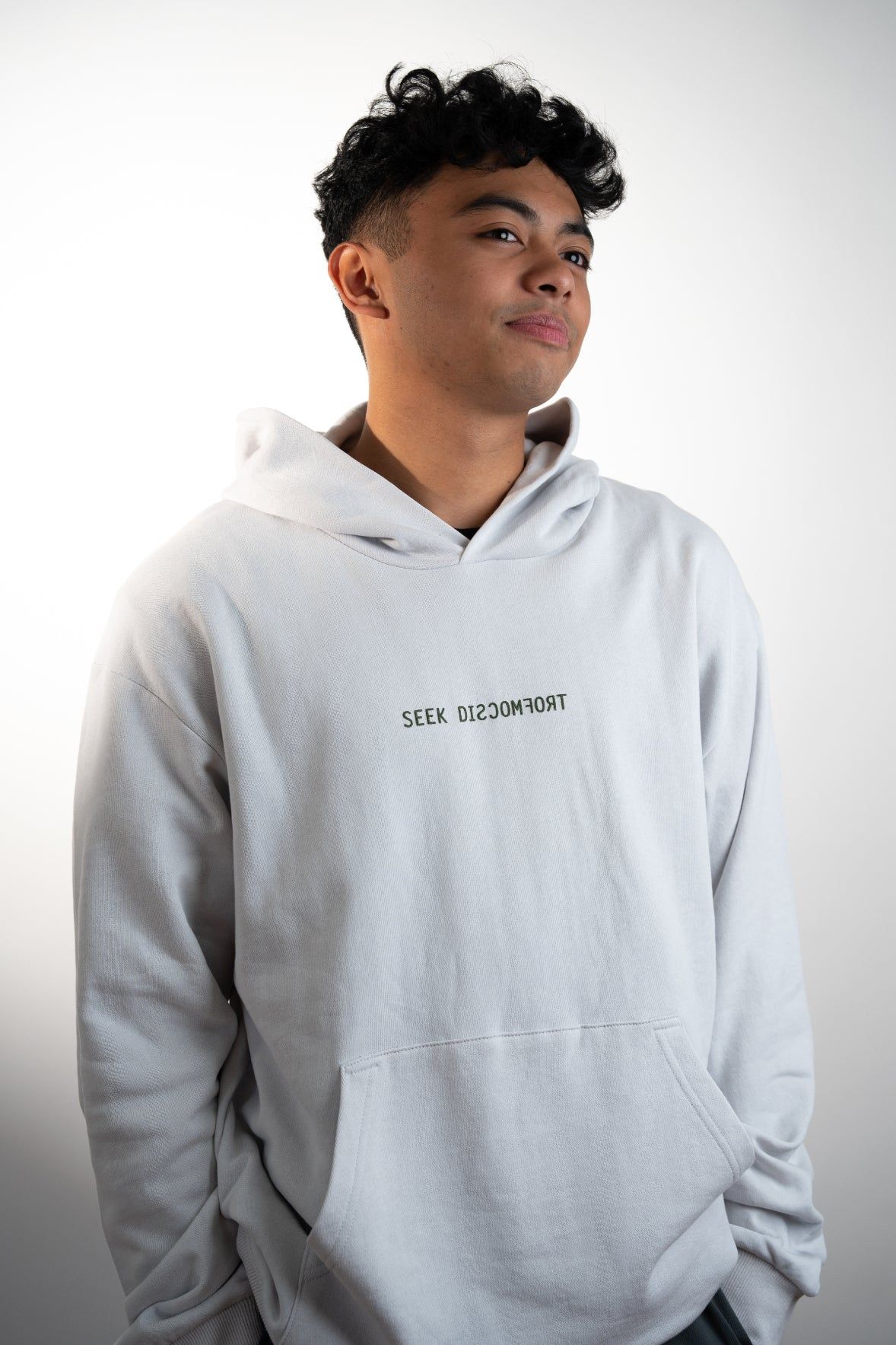 Bone Flowers Hoodie sold by Seek Discomfort product image thumbnail 4