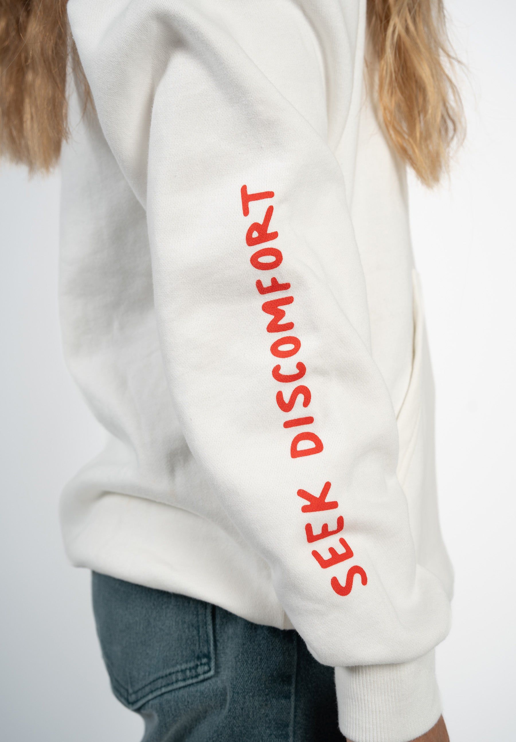 Bone Love Over Fear Hoodie sold by Seek Discomfort product image thumbnail 4