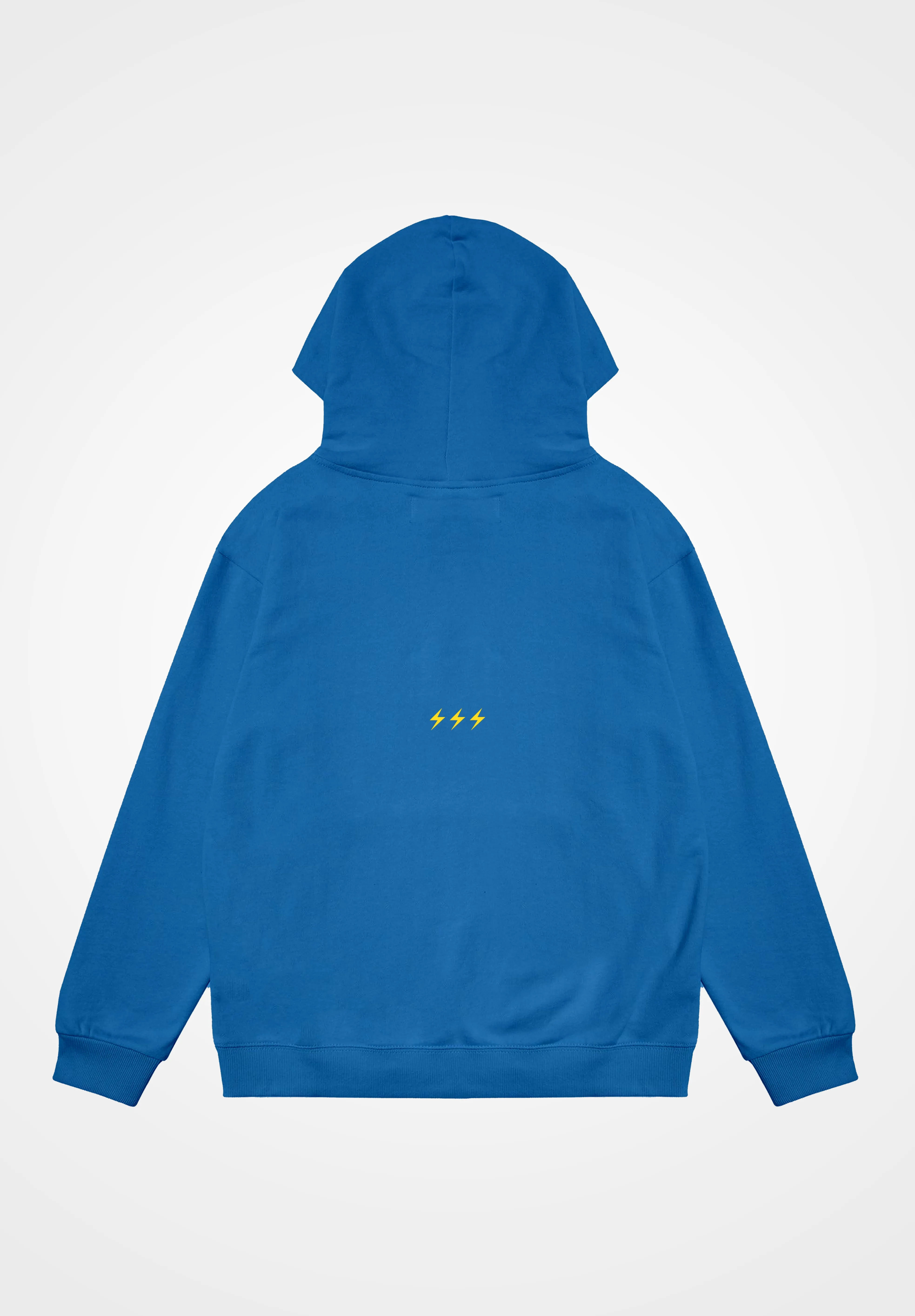 Blue Love Over Fear Hoodie sold by Seek Discomfort product image thumbnail 2