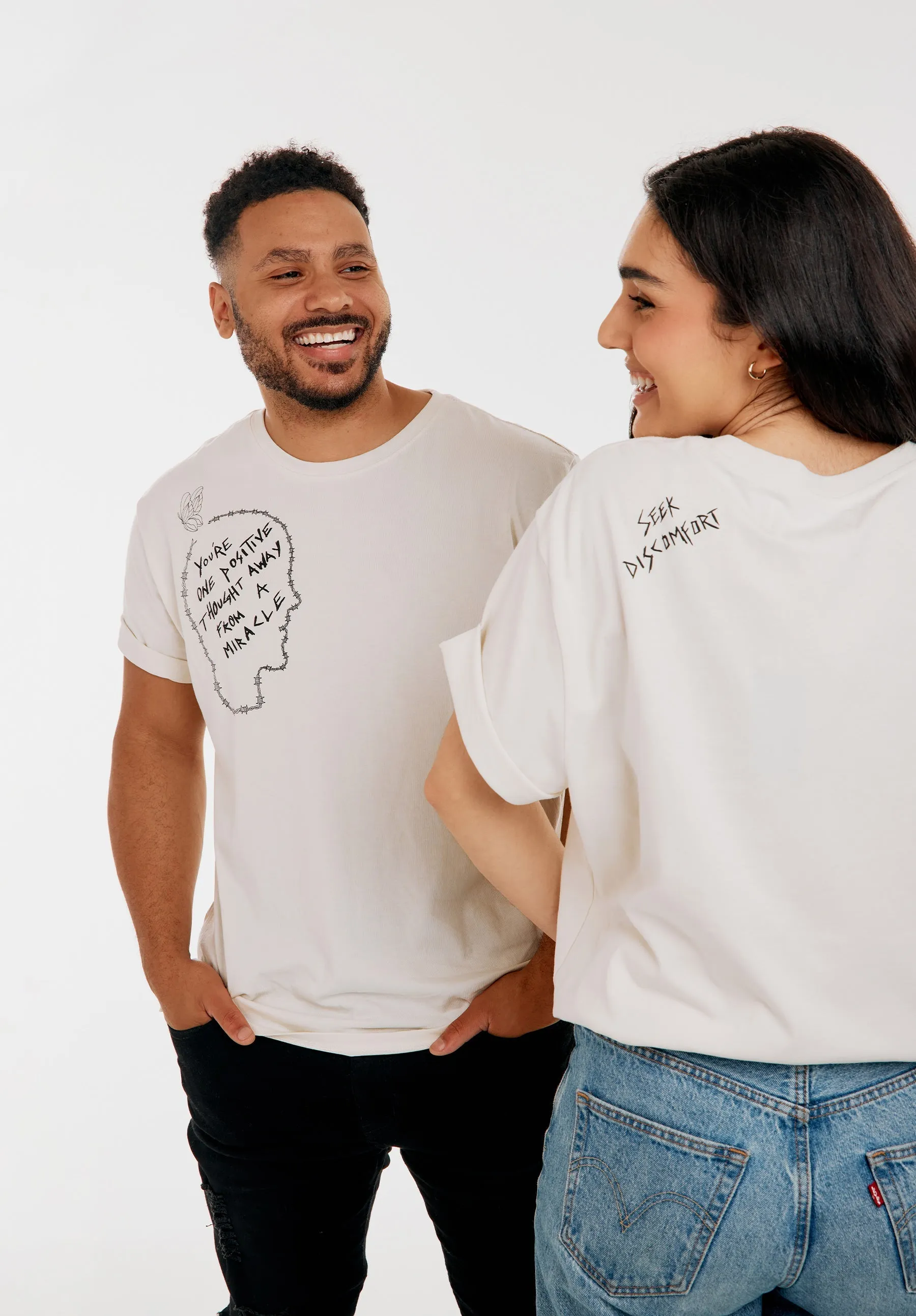 Miracle Tee sold by Seek Discomfort product image thumbnail 3