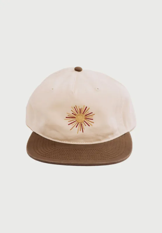 Vintage Sun Hat - Natural/Brown sold by Seek Discomfort