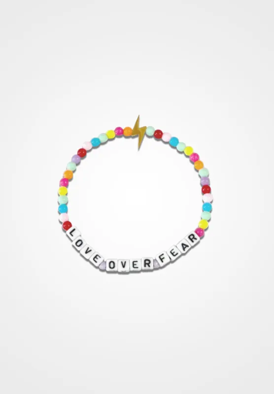 Love Over Fear Bracelet sold by Seek Discomfort
