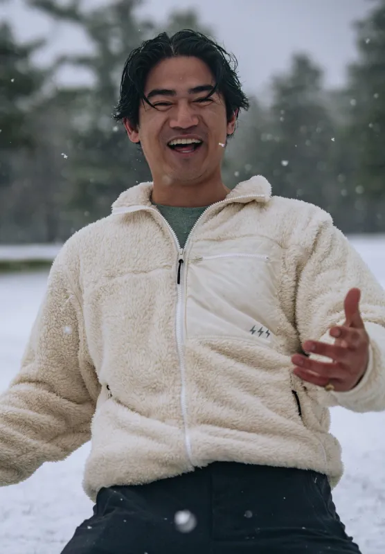 Cloud Sherpa Jacket sold by Seek Discomfort
