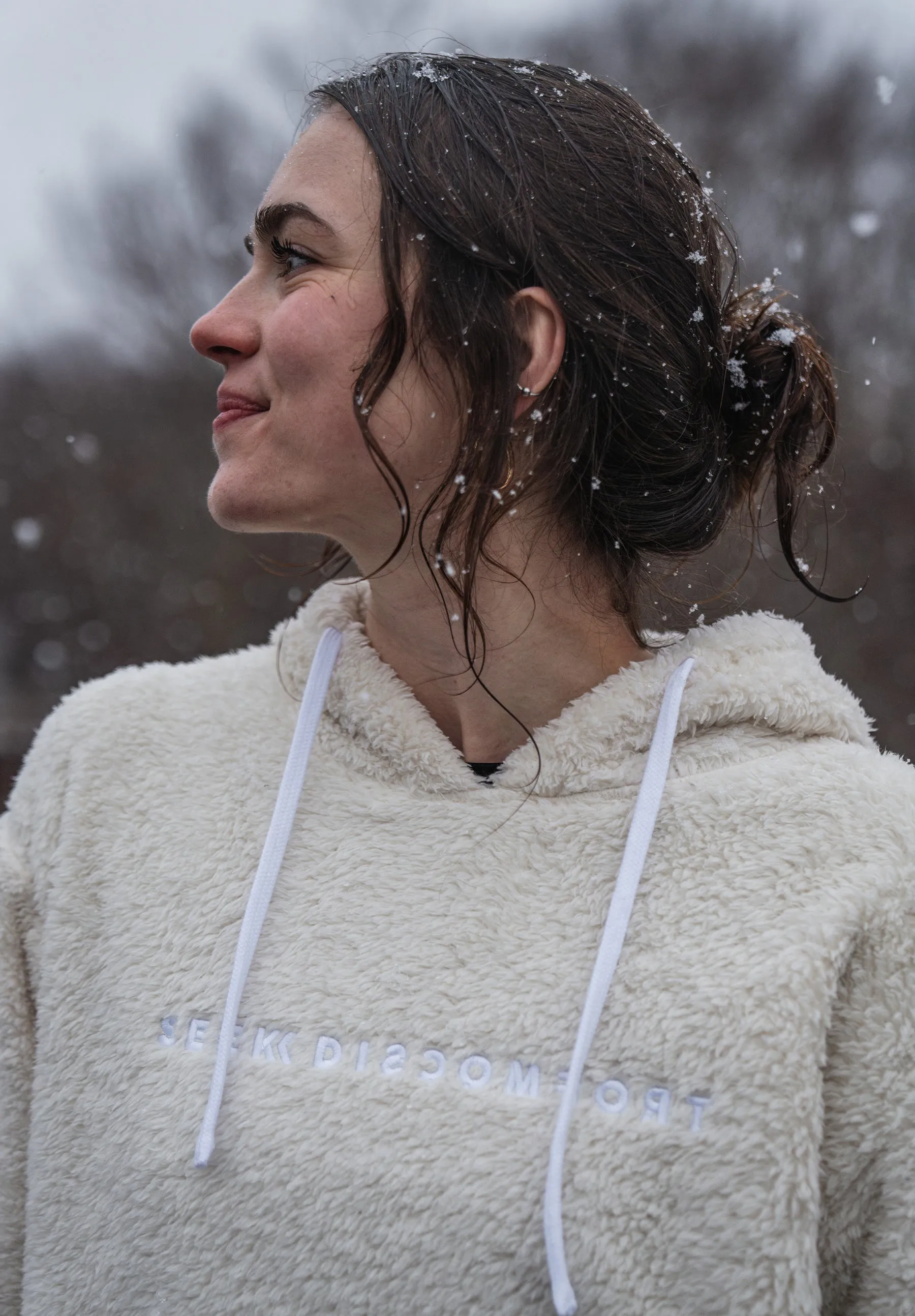 Cloud Sherpa Hoodie sold by Seek Discomfort product image thumbnail 4