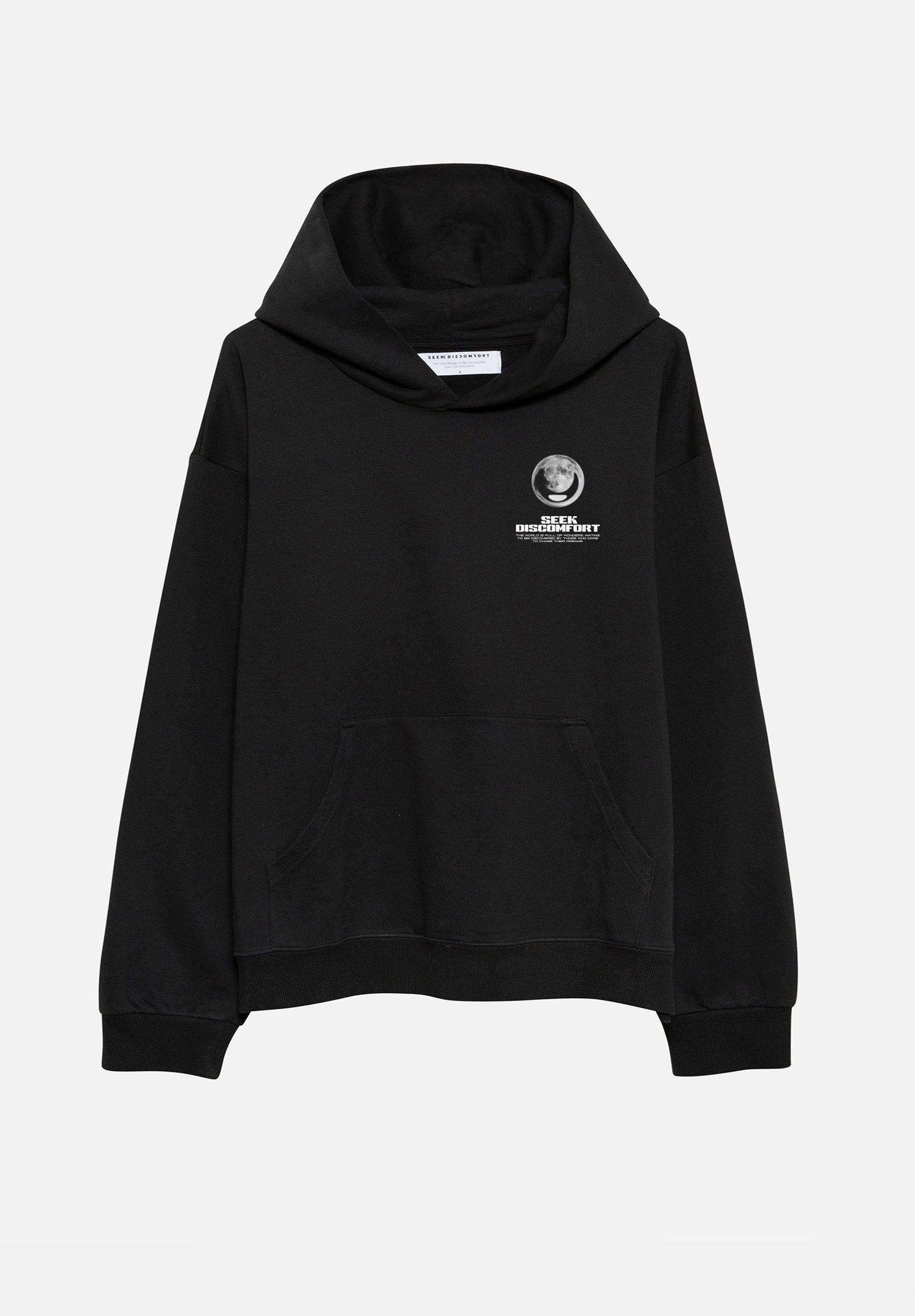 Black Under the Moonlight Hoodie sold by Seek Discomfort product image thumbnail 2