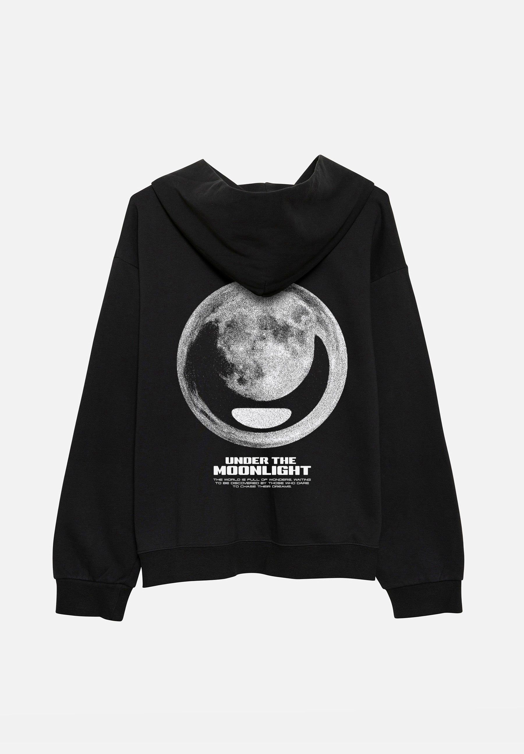Black Under the Moonlight Hoodie sold by Seek Discomfort