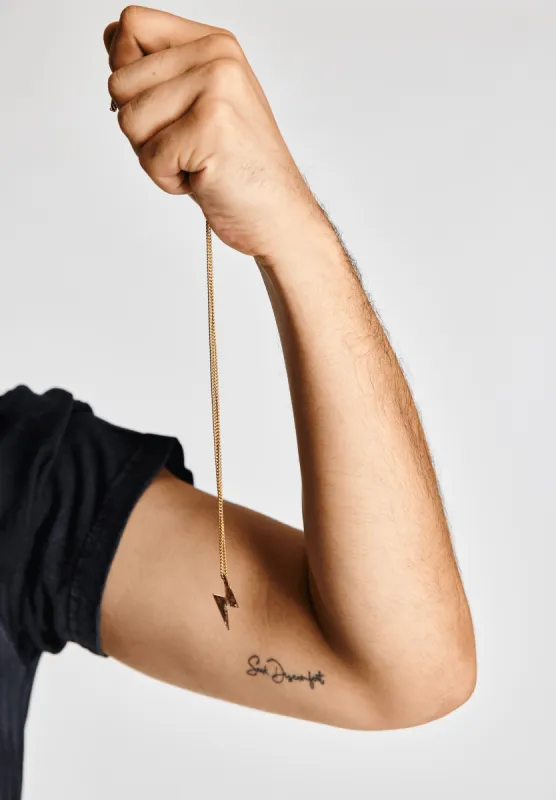 Dainty Bolt Necklace sold by Seek Discomfort