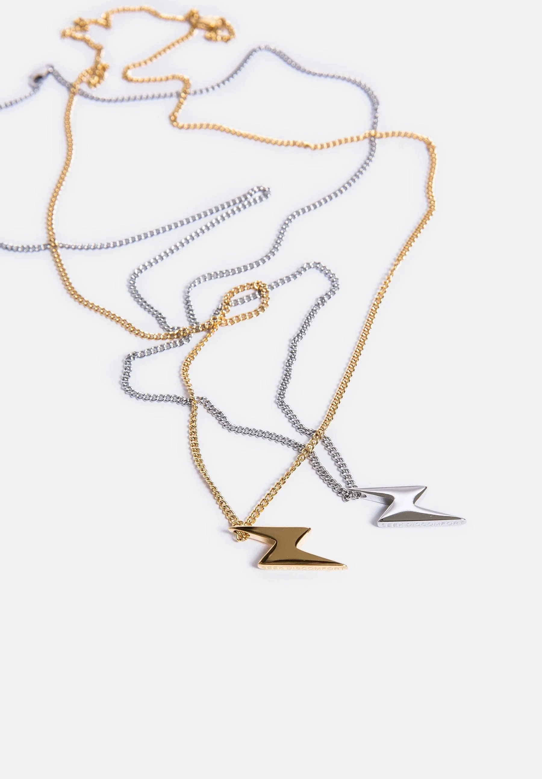 Seeker Bolt Necklace sold by Seek Discomfort product image thumbnail 5