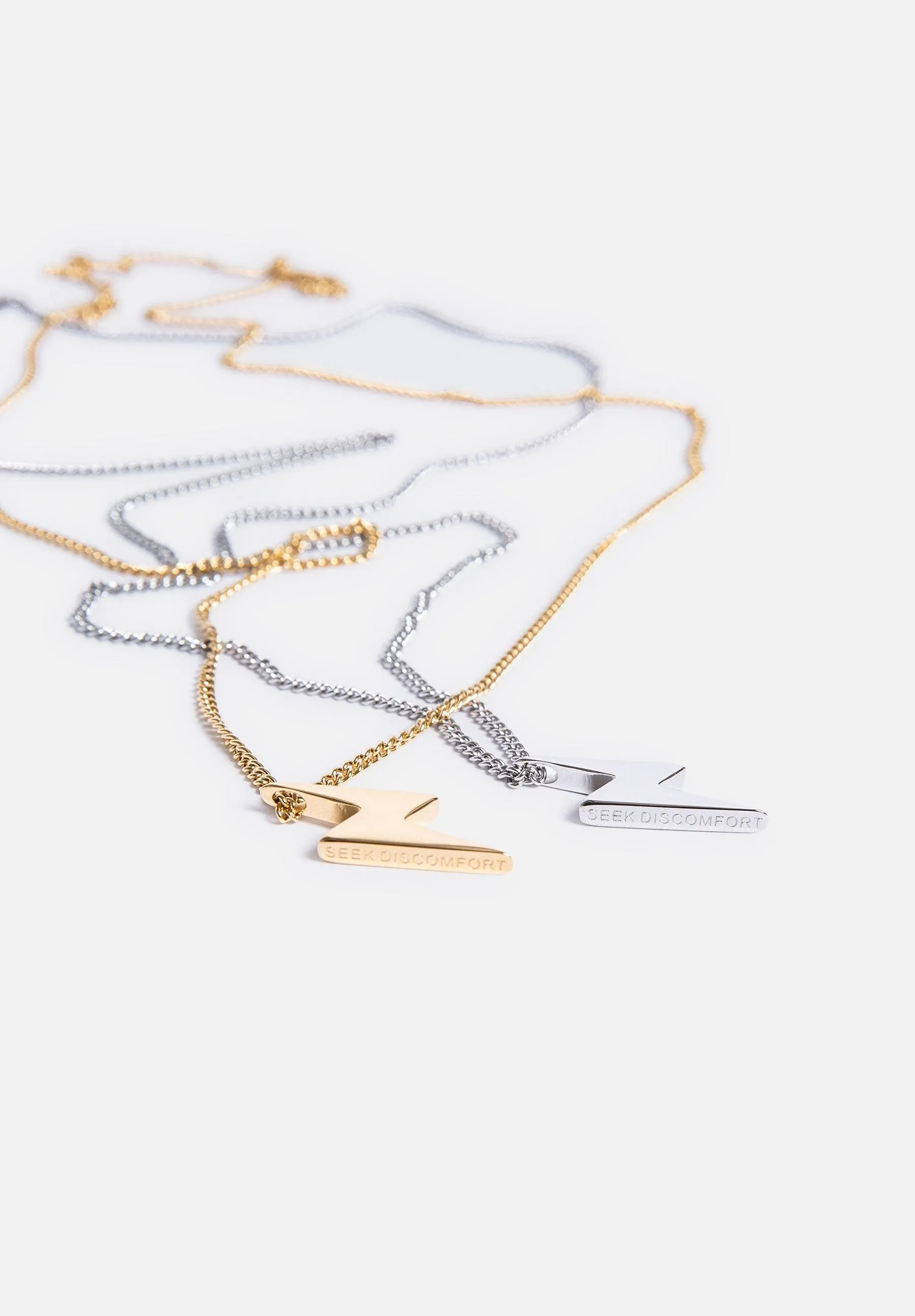 Seeker Bolt Necklace sold by Seek Discomfort product image thumbnail 3