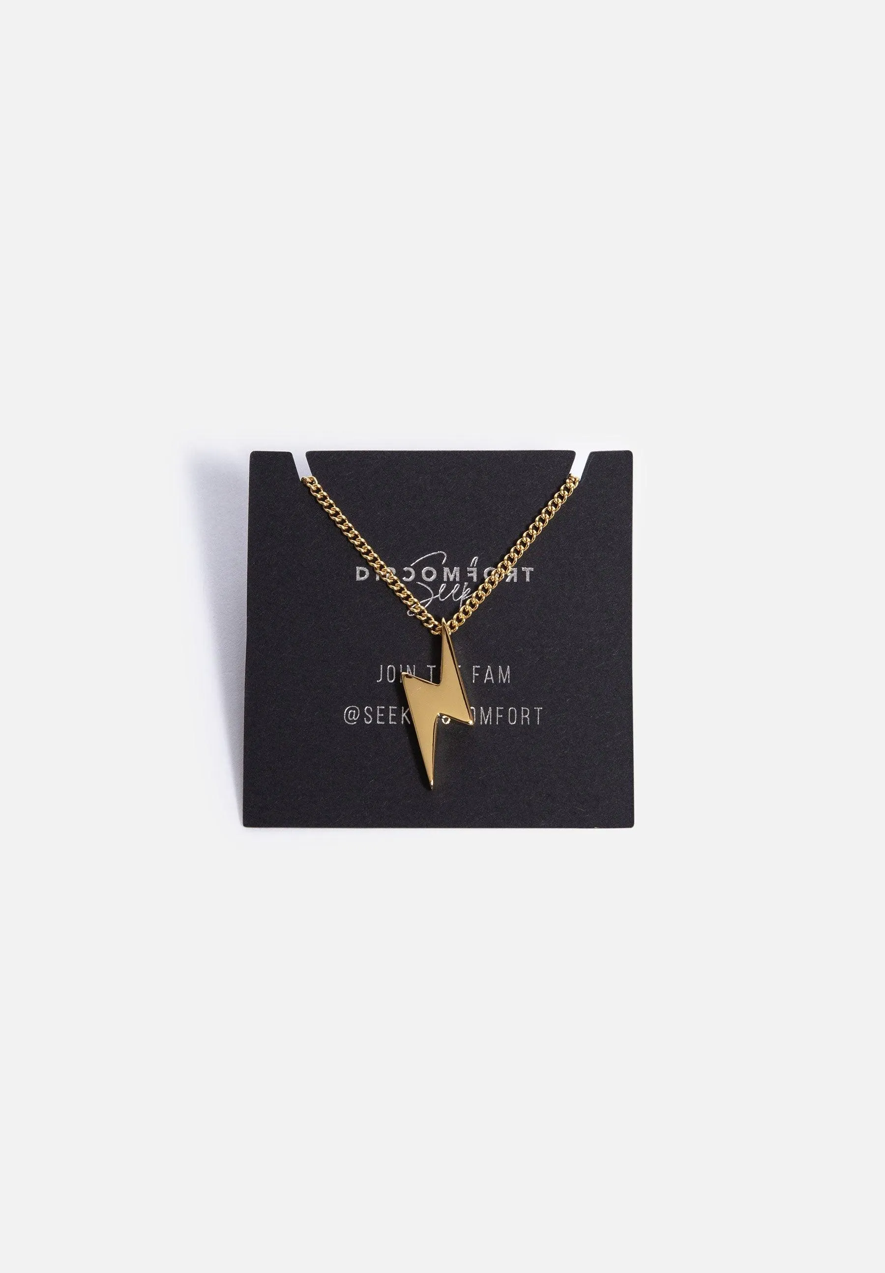 Seeker Bolt Necklace sold by Seek Discomfort product image thumbnail 2