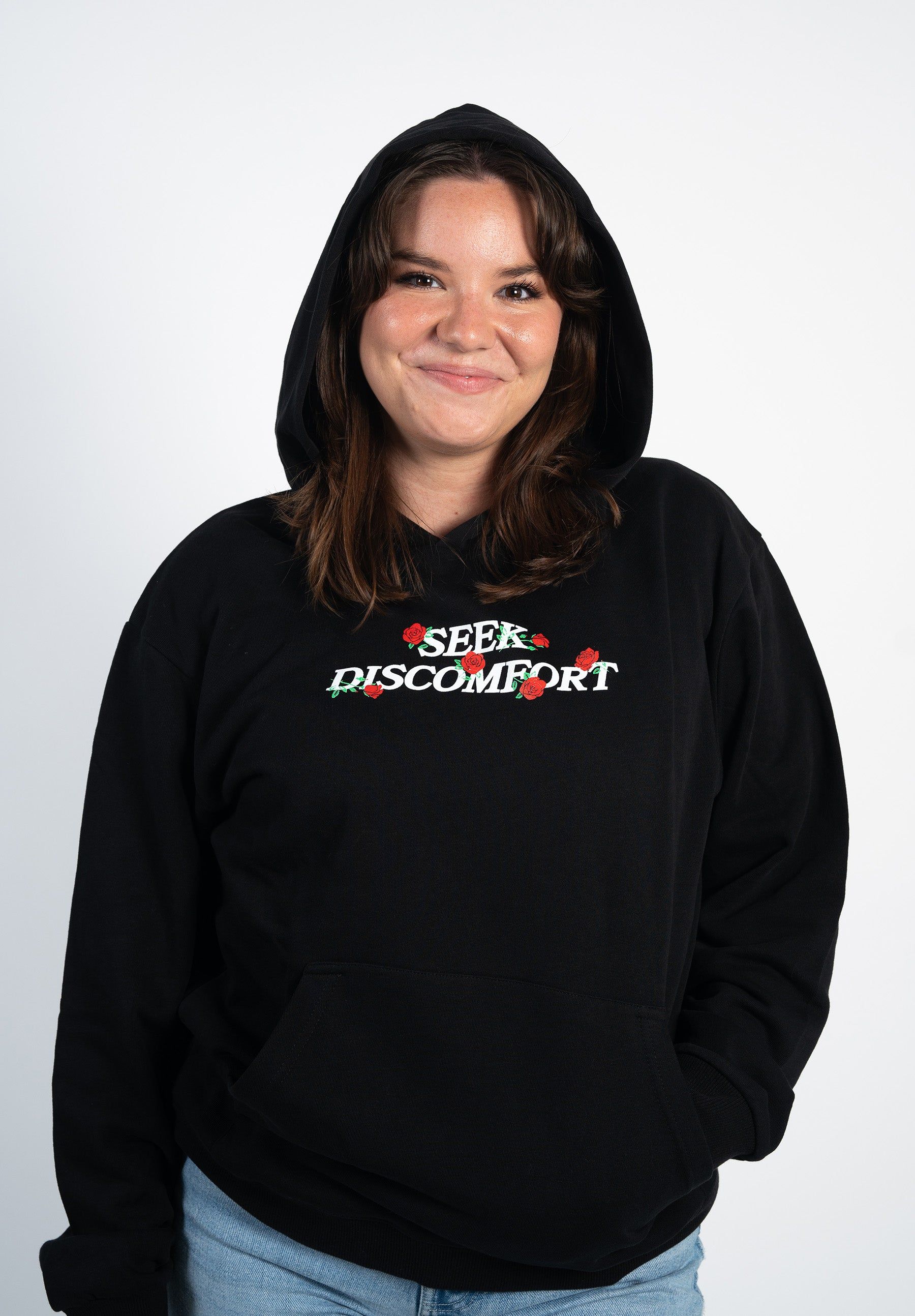 Black Roses Remix Hoodie sold by Seek Discomfort product image thumbnail 3