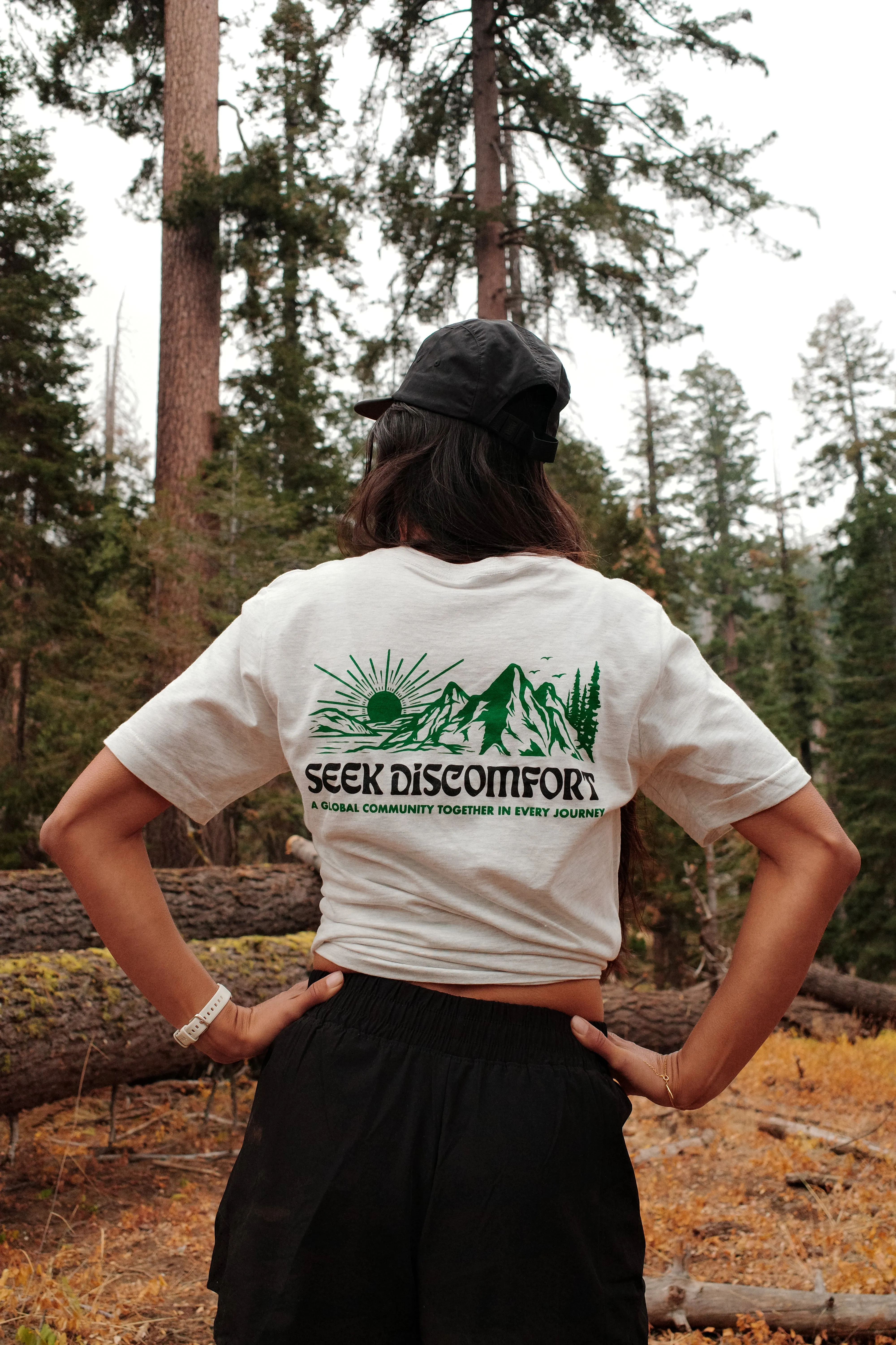 Mountain Spirit Trail Tee - Oatmeal Heather sold by Seek Discomfort product image thumbnail 3