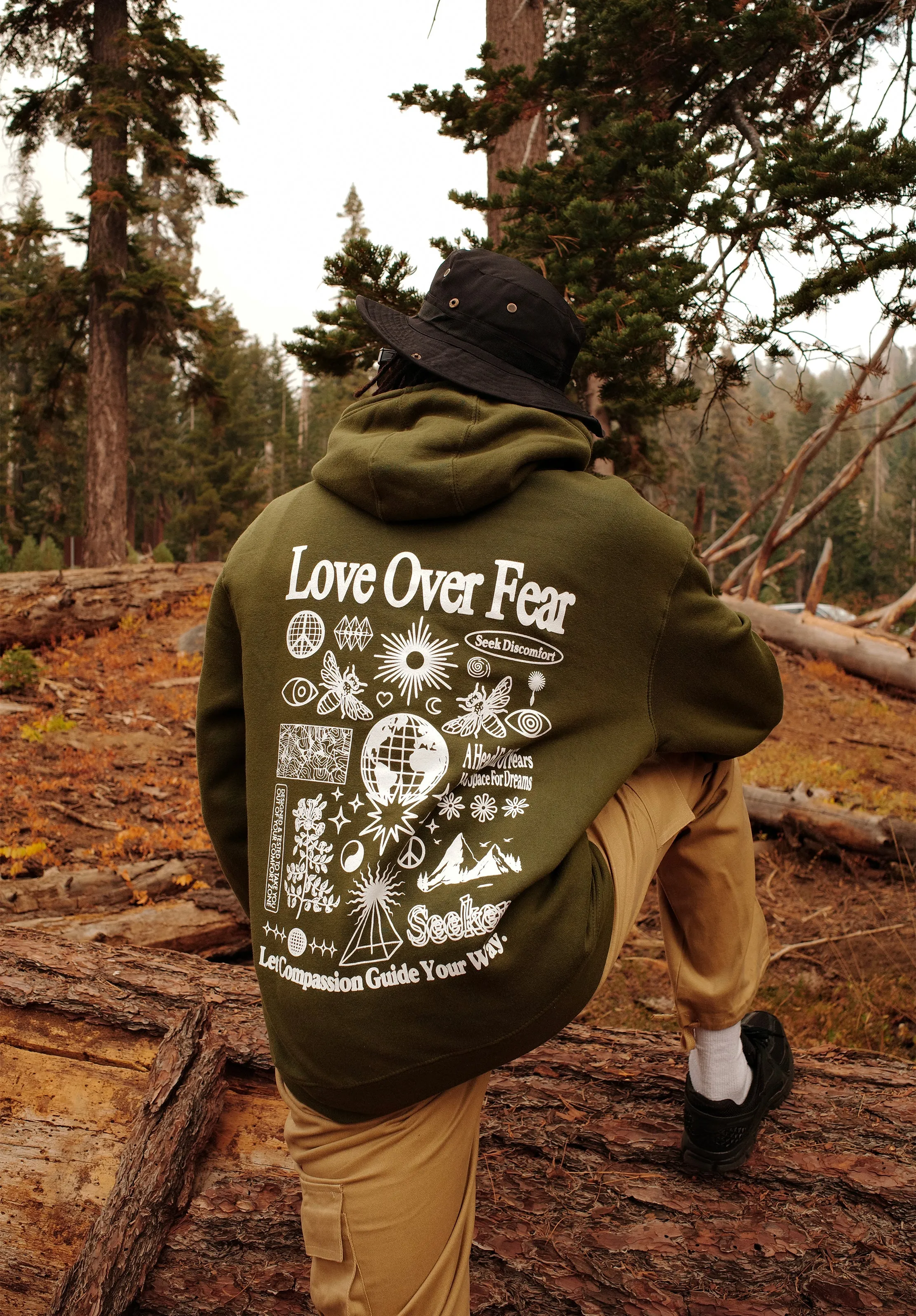 Field Notes Hoodie sold by Seek Discomfort product image thumbnail 3