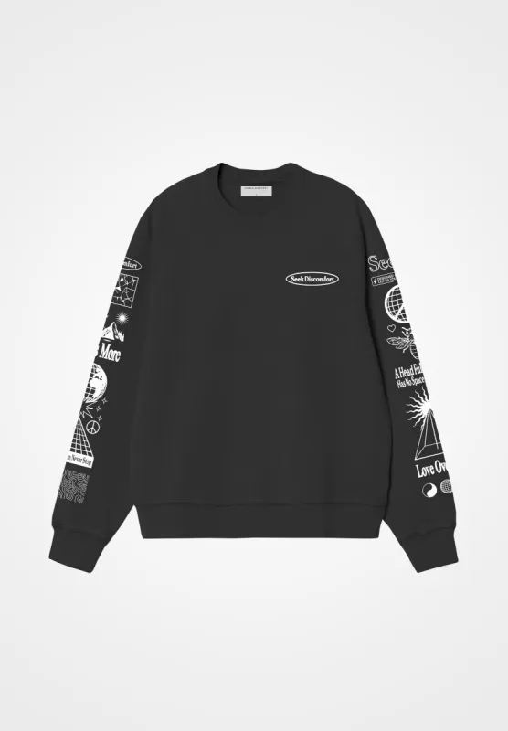 Beyond the Map Crew Sweater sold by Seek Discomfort