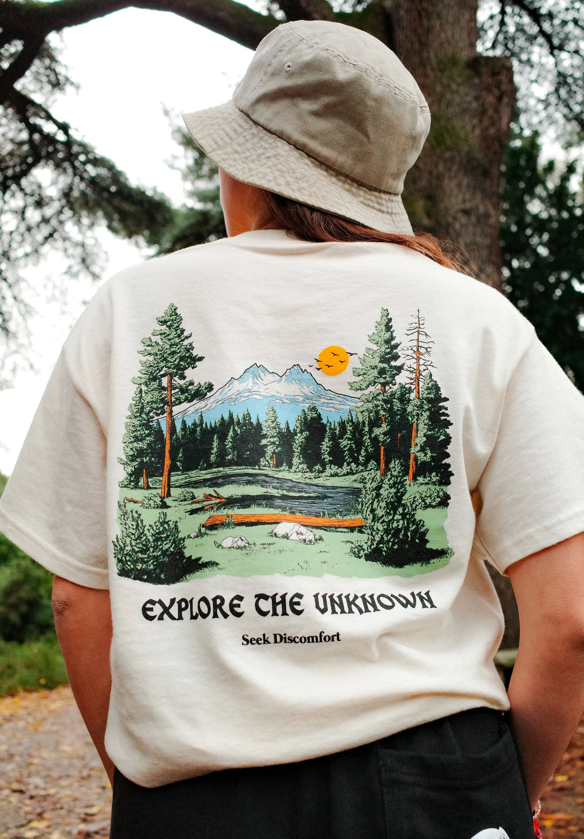 Explore The Unknown Tee sold by Seek Discomfort product image thumbnail 3