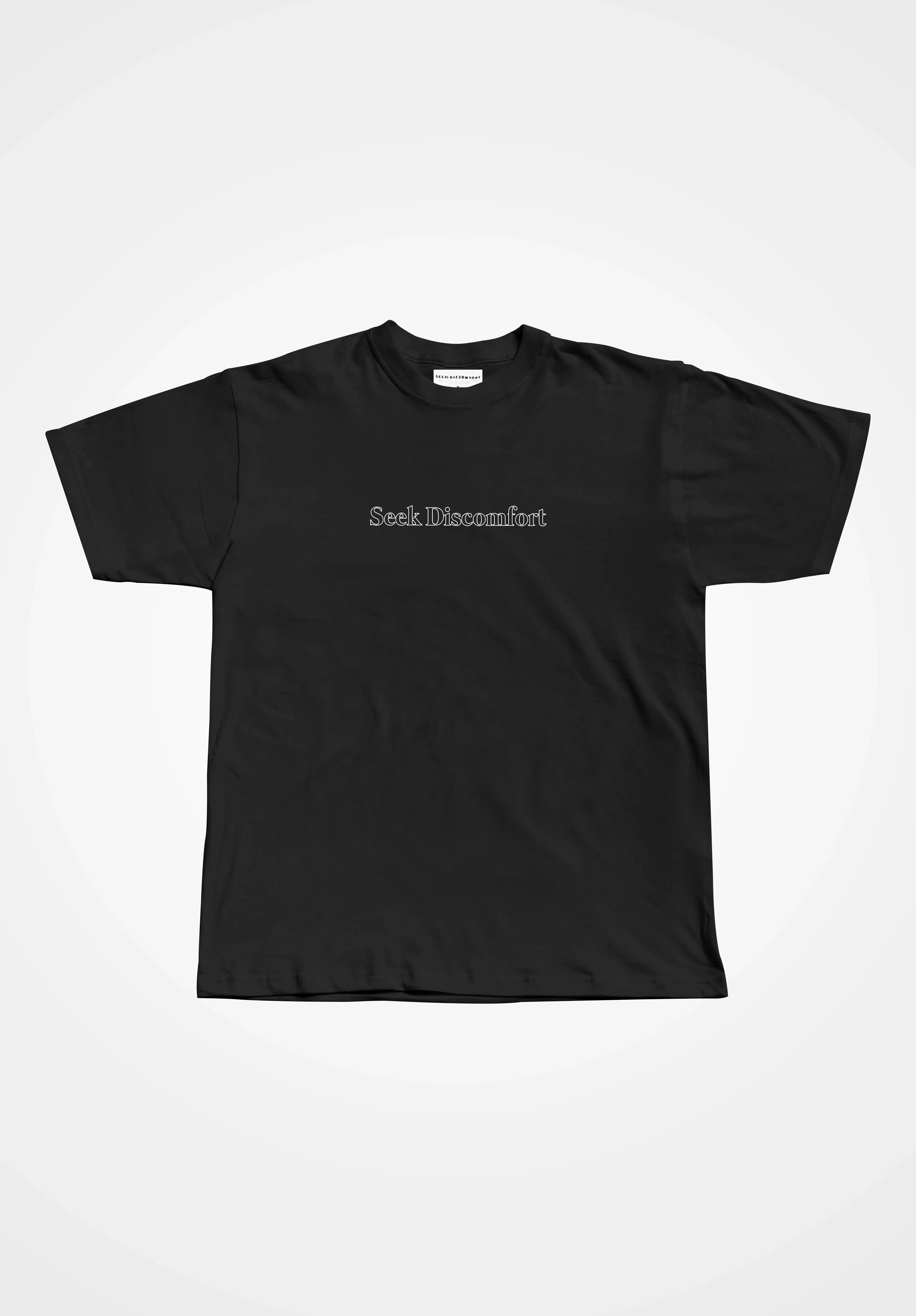 Signature Essential Tee sold by Seek Discomfort