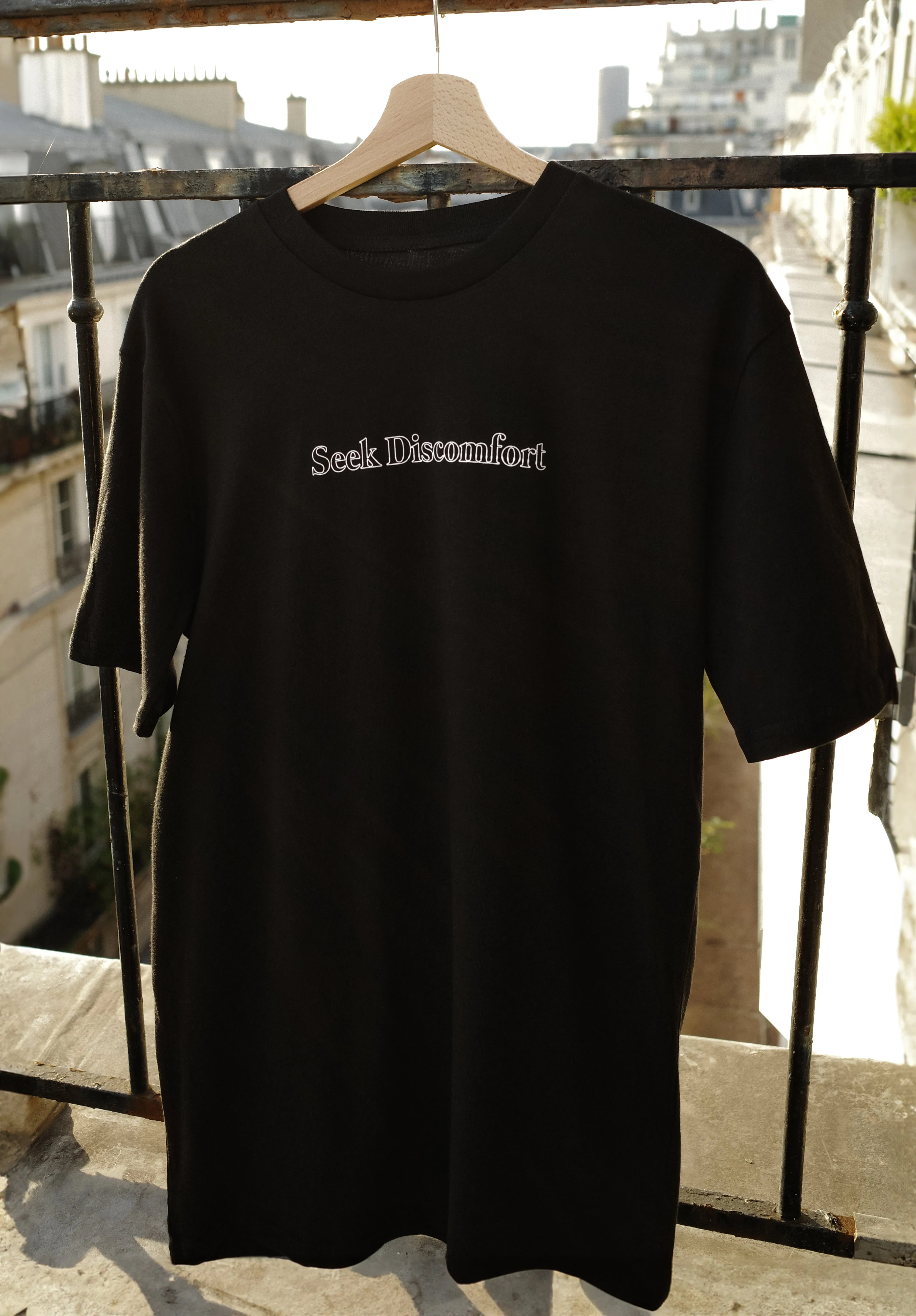 Signature Essential Tee sold by Seek Discomfort product image thumbnail 3