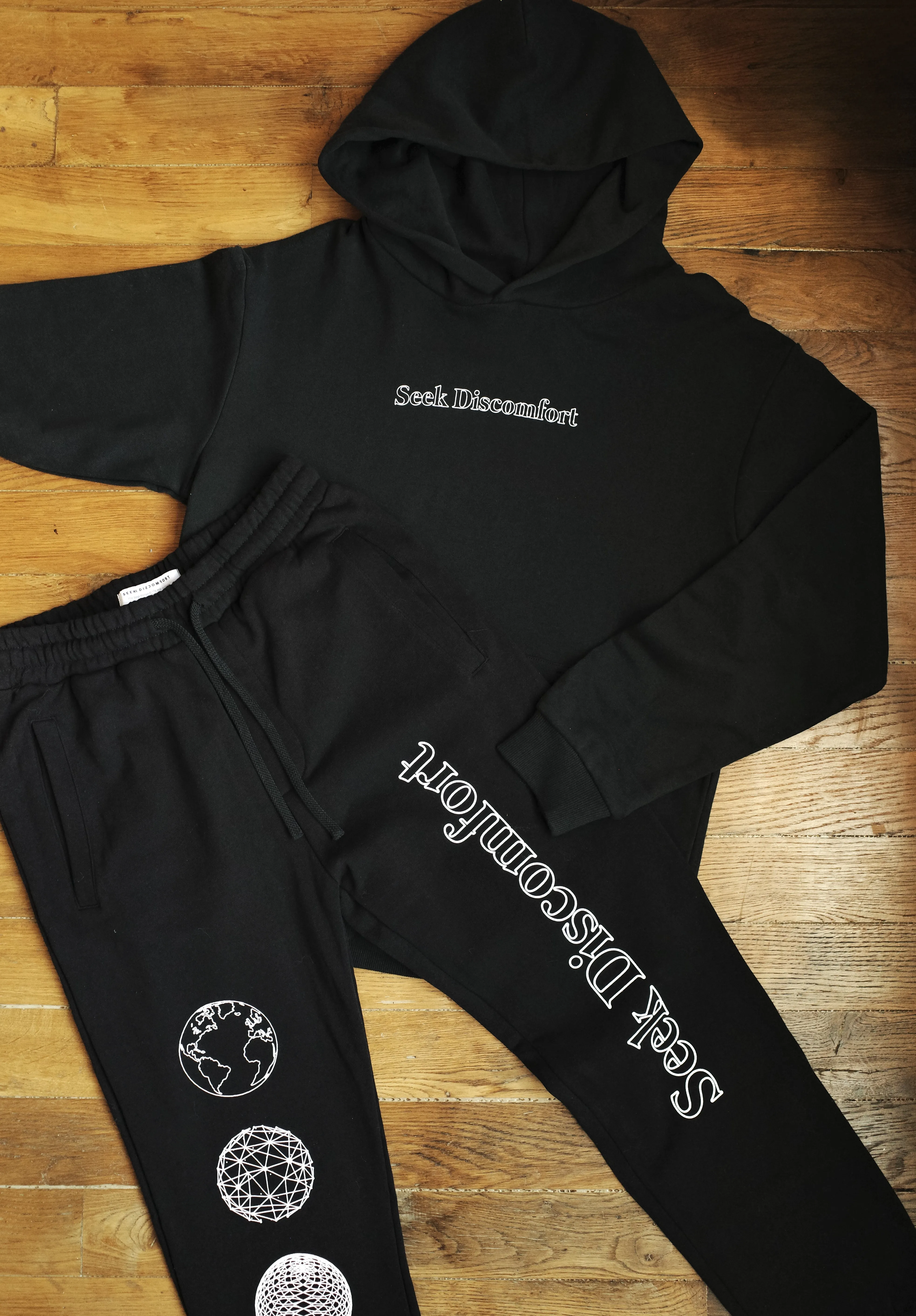Signature Essential Hoodie sold by Seek Discomfort product image thumbnail 3