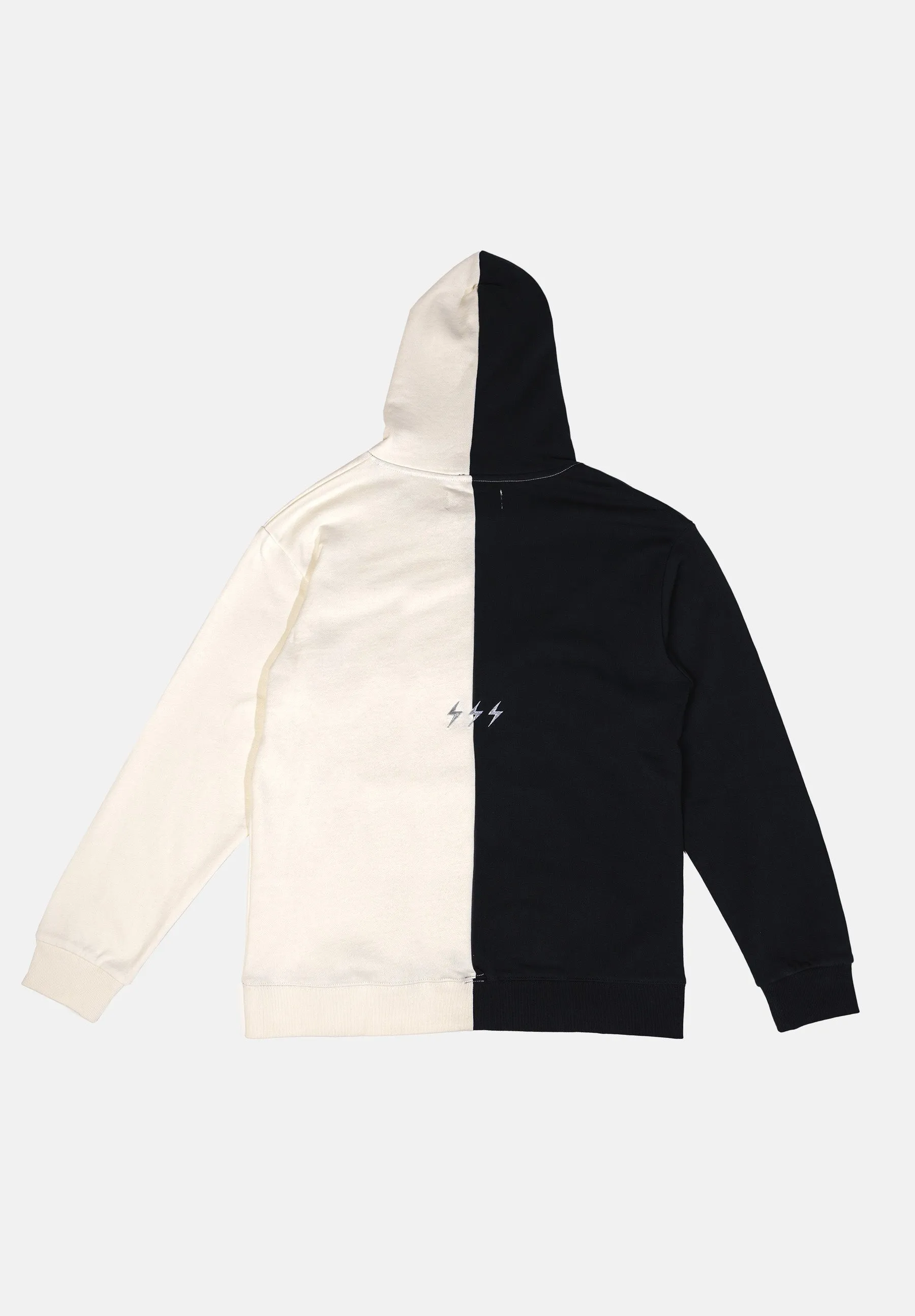 Black Split Seeker Hoodie sold by Seek Discomfort product image thumbnail 2