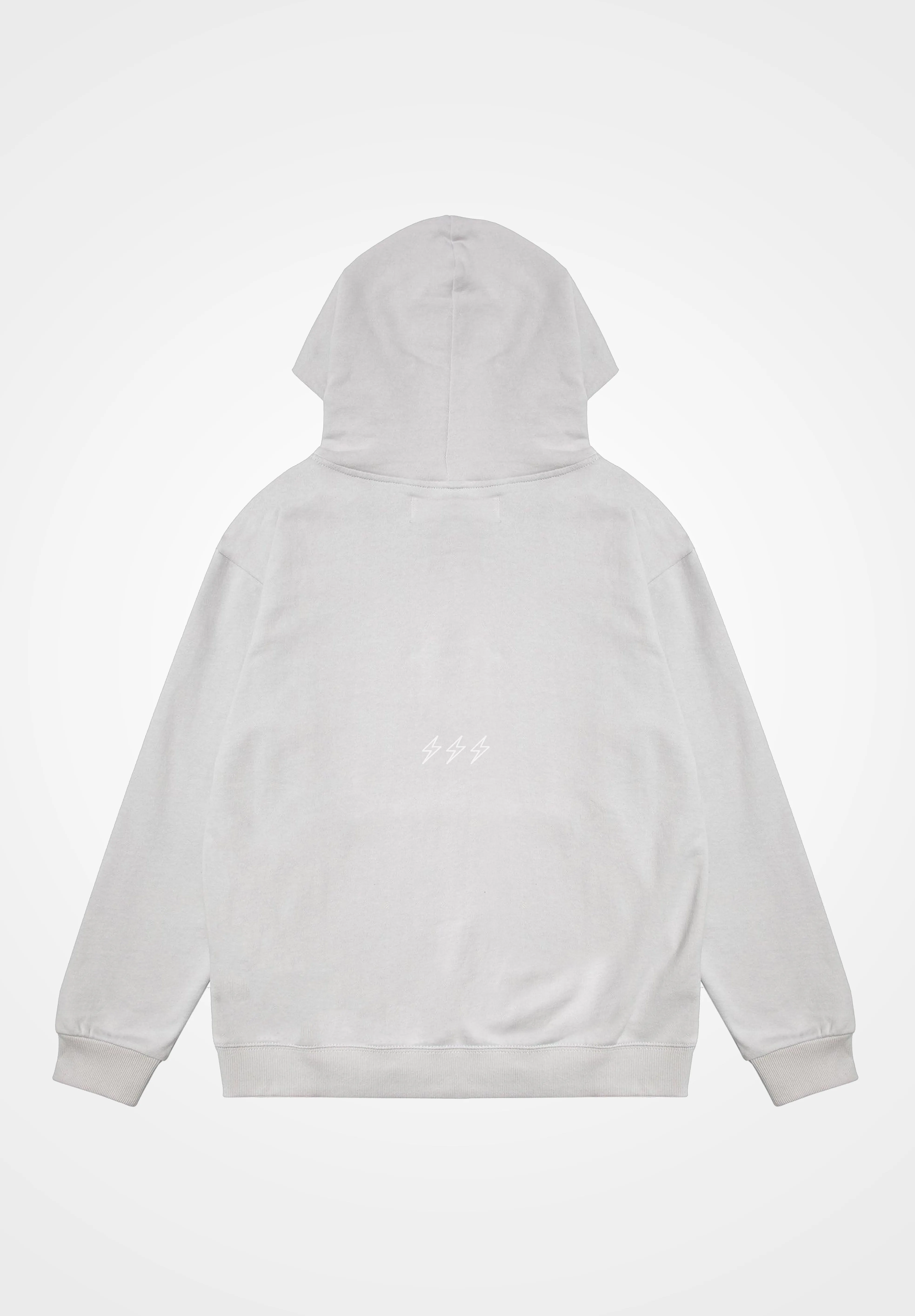 Cloud 'Love Over Fear' Essential Hoodie sold by Seek Discomfort product image thumbnail 2