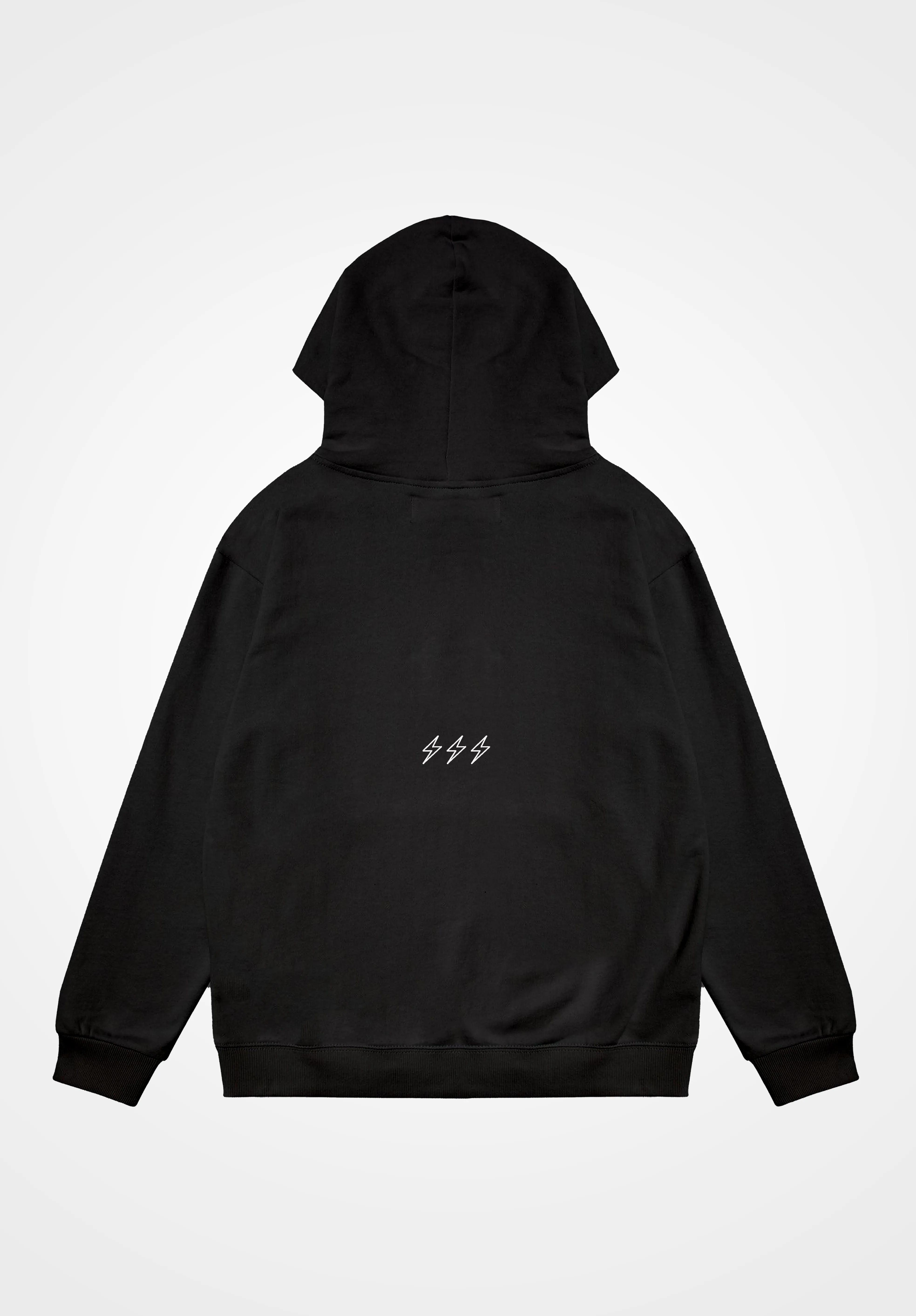 Black Seeker Hoodie sold by Seek Discomfort product image thumbnail 2