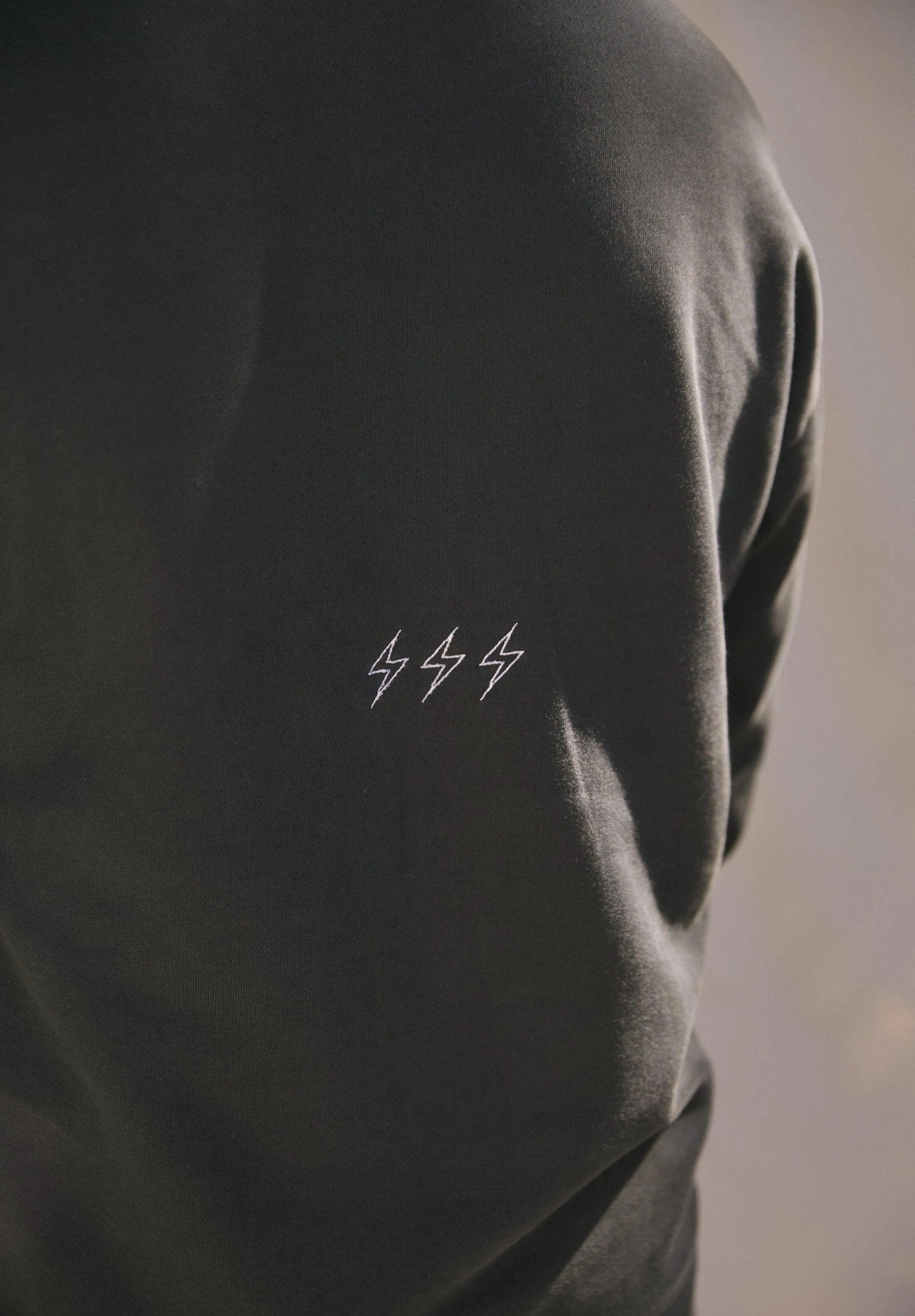 Black Seeker Sweatshirt sold by Seek Discomfort product image thumbnail 5