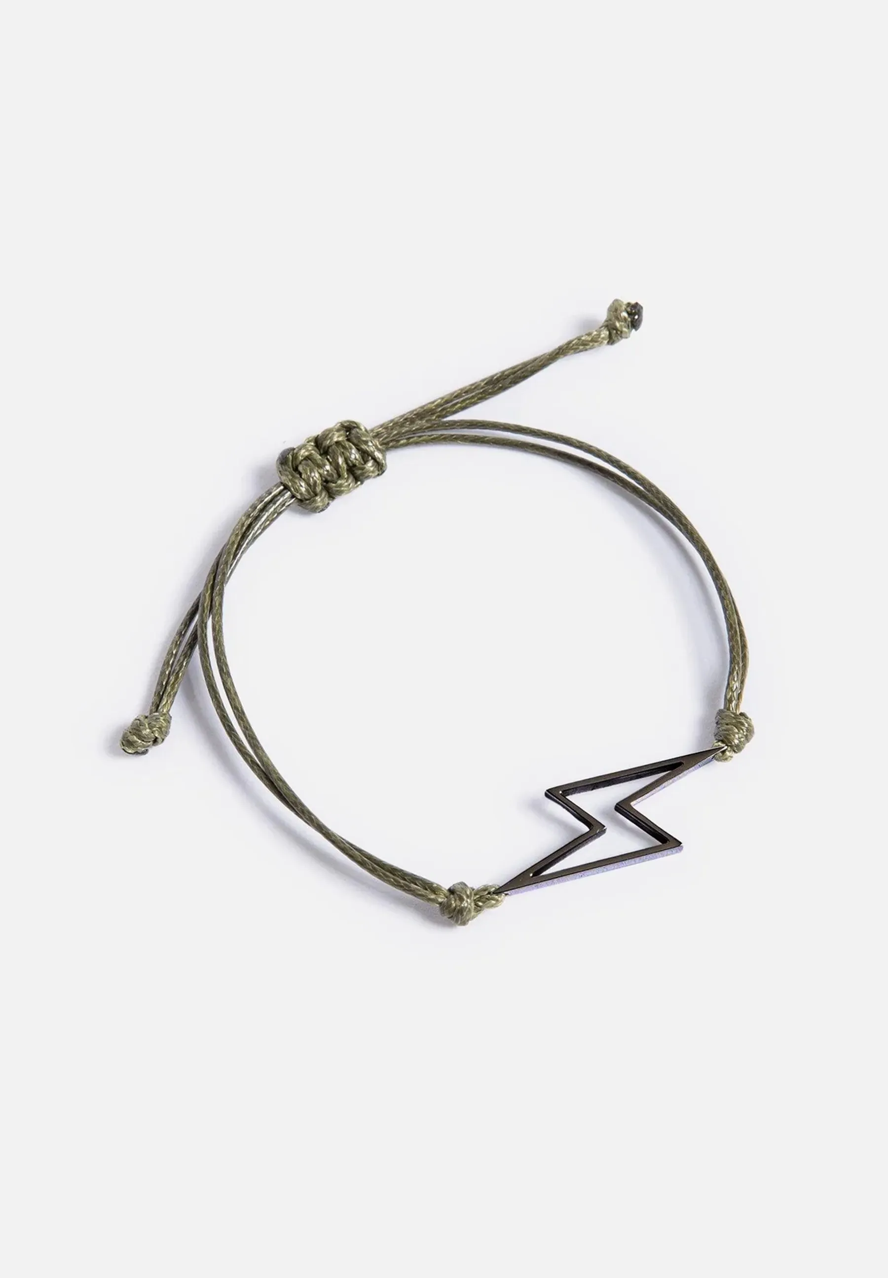 Rope Bracelet - Black Bolt sold by Seek Discomfort product image thumbnail 3