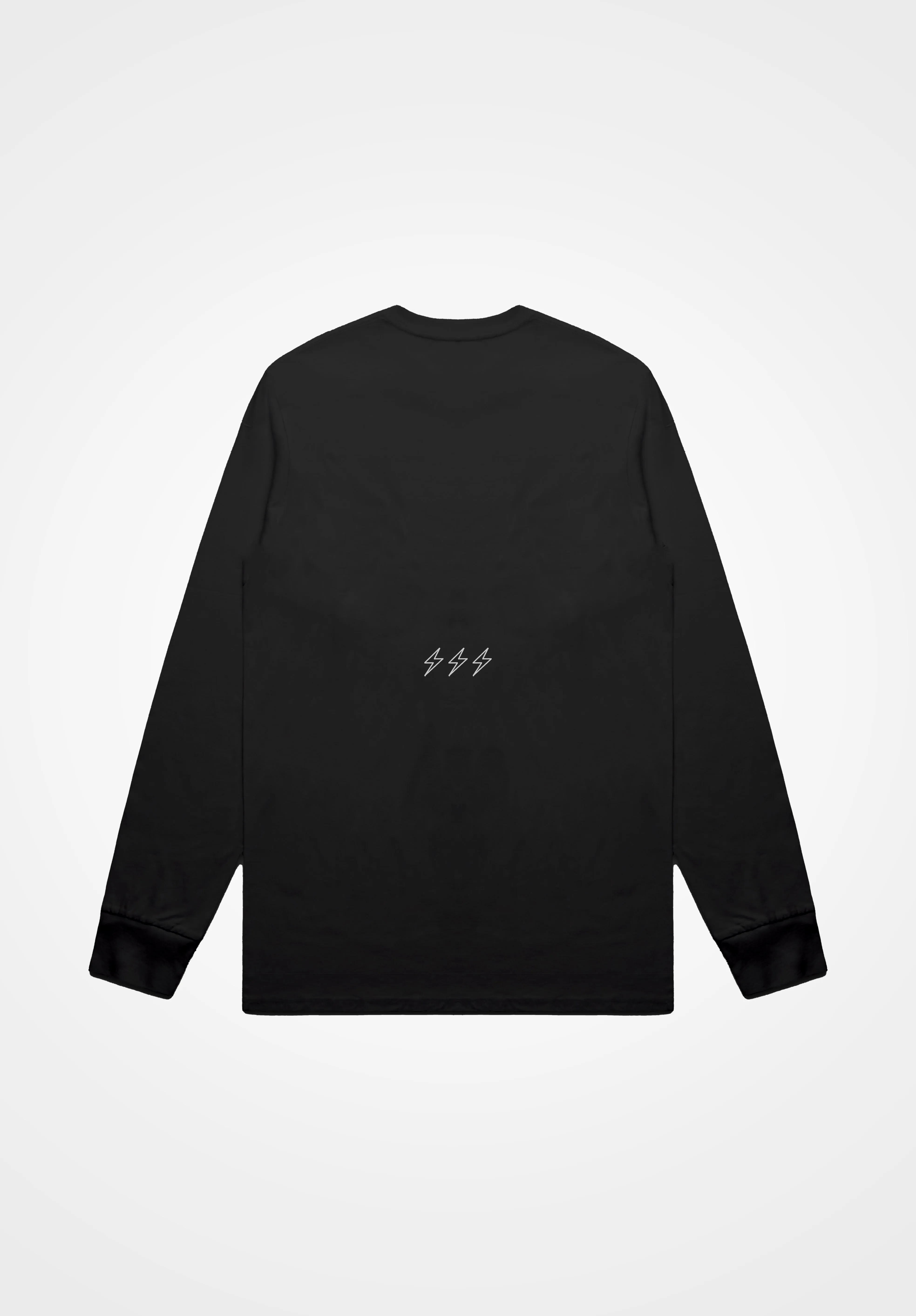Black Seeker LS Tee sold by Seek Discomfort product image thumbnail 2