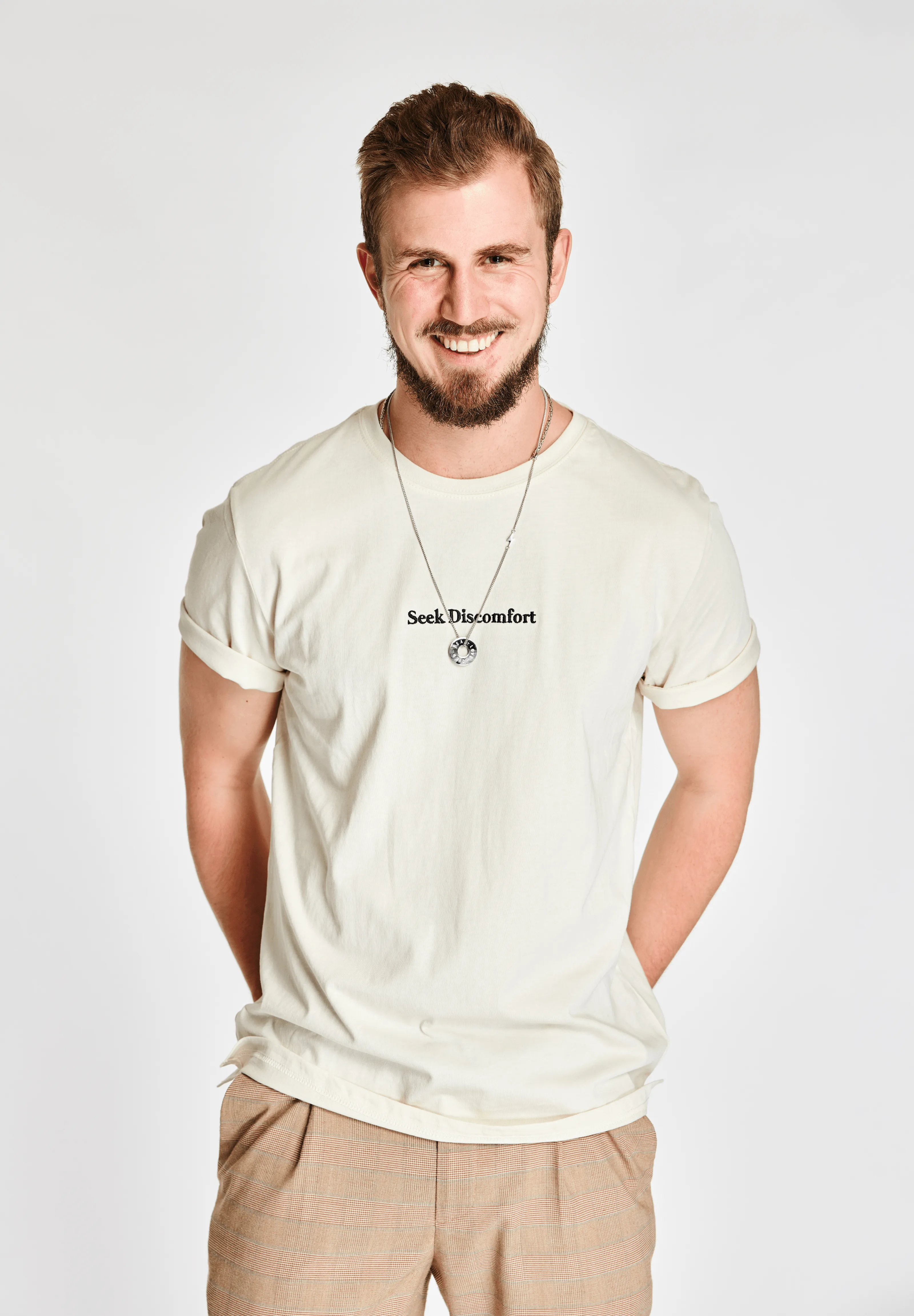 Silver Mantra Necklace sold by Seek Discomfort product image thumbnail 3