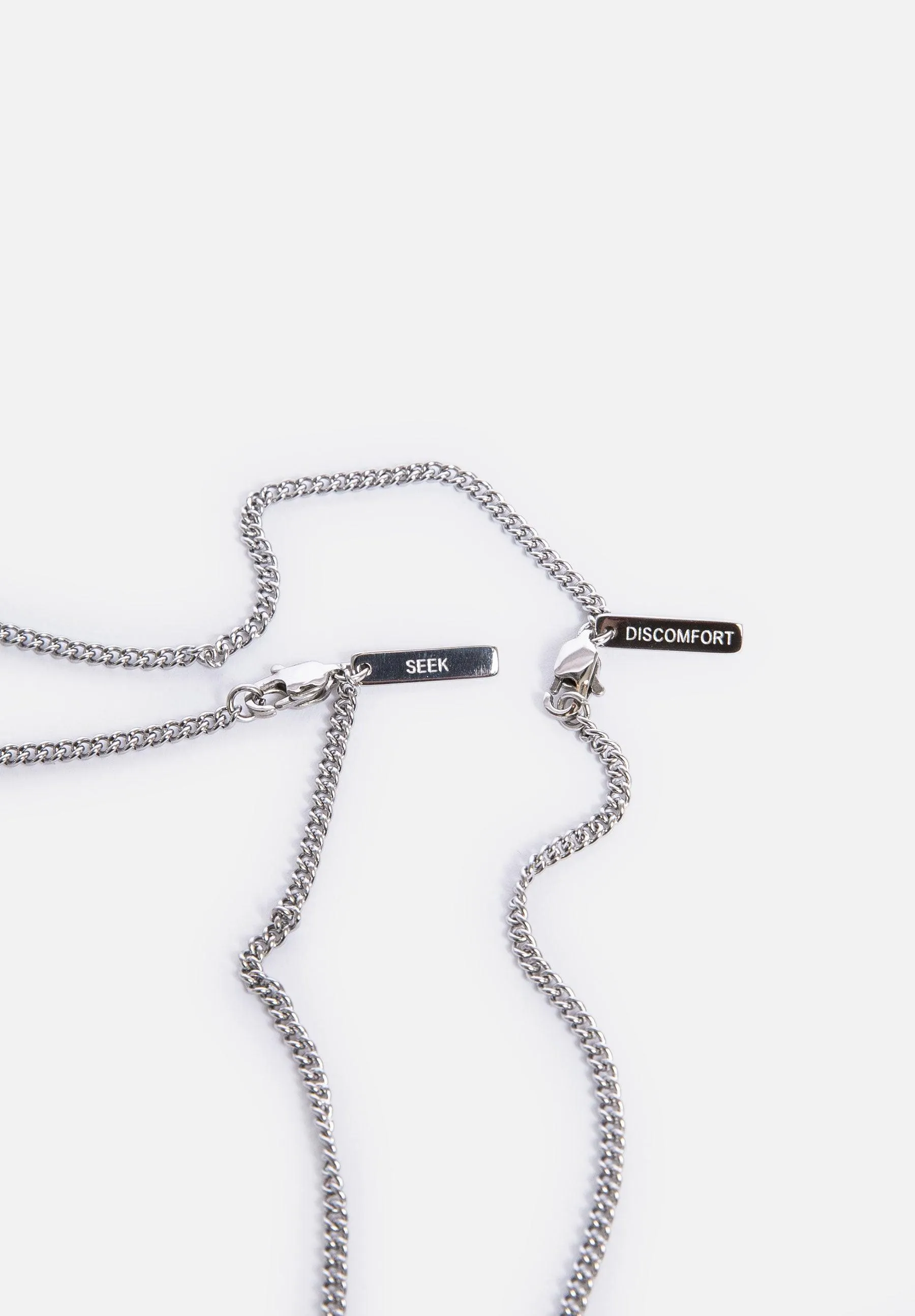 Silver Extra Necklace Chain - 30" sold by Seek Discomfort product image thumbnail 4