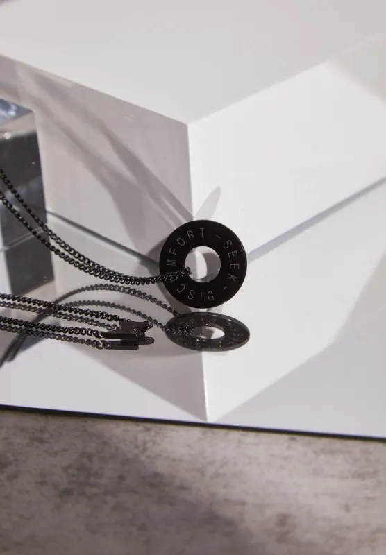 Black Mantra Necklace sold by Seek Discomfort