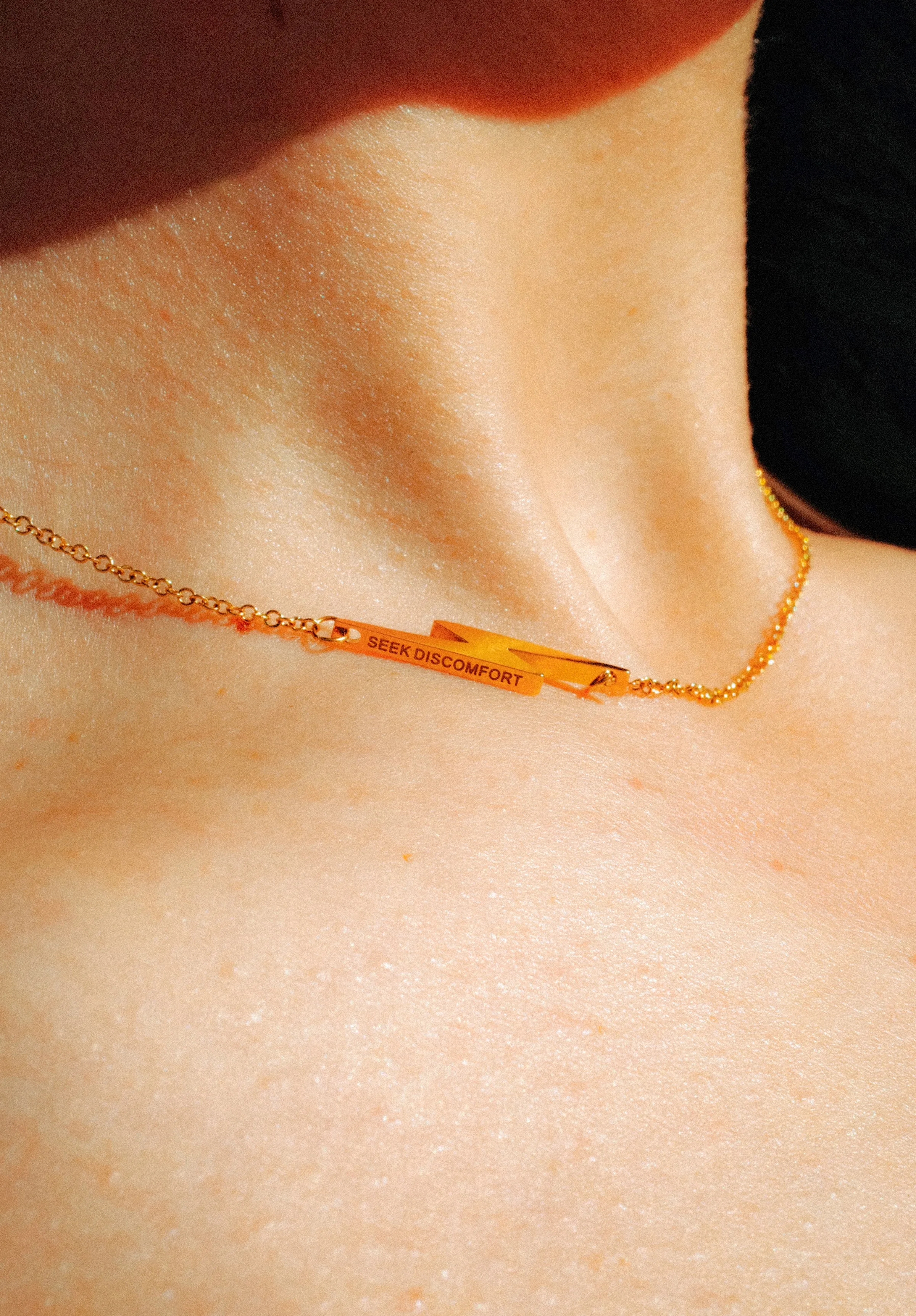 Lucent Arc Necklace sold by Seek Discomfort product image thumbnail 4