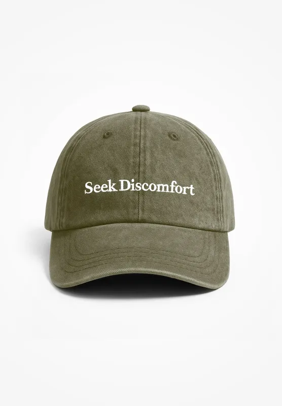 SD Classic Dad Cap - Khaki Green sold by Seek Discomfort