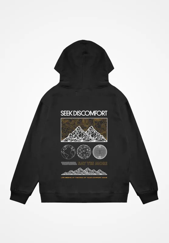 Summit Beyond Hoodie made by Seek Discomfort