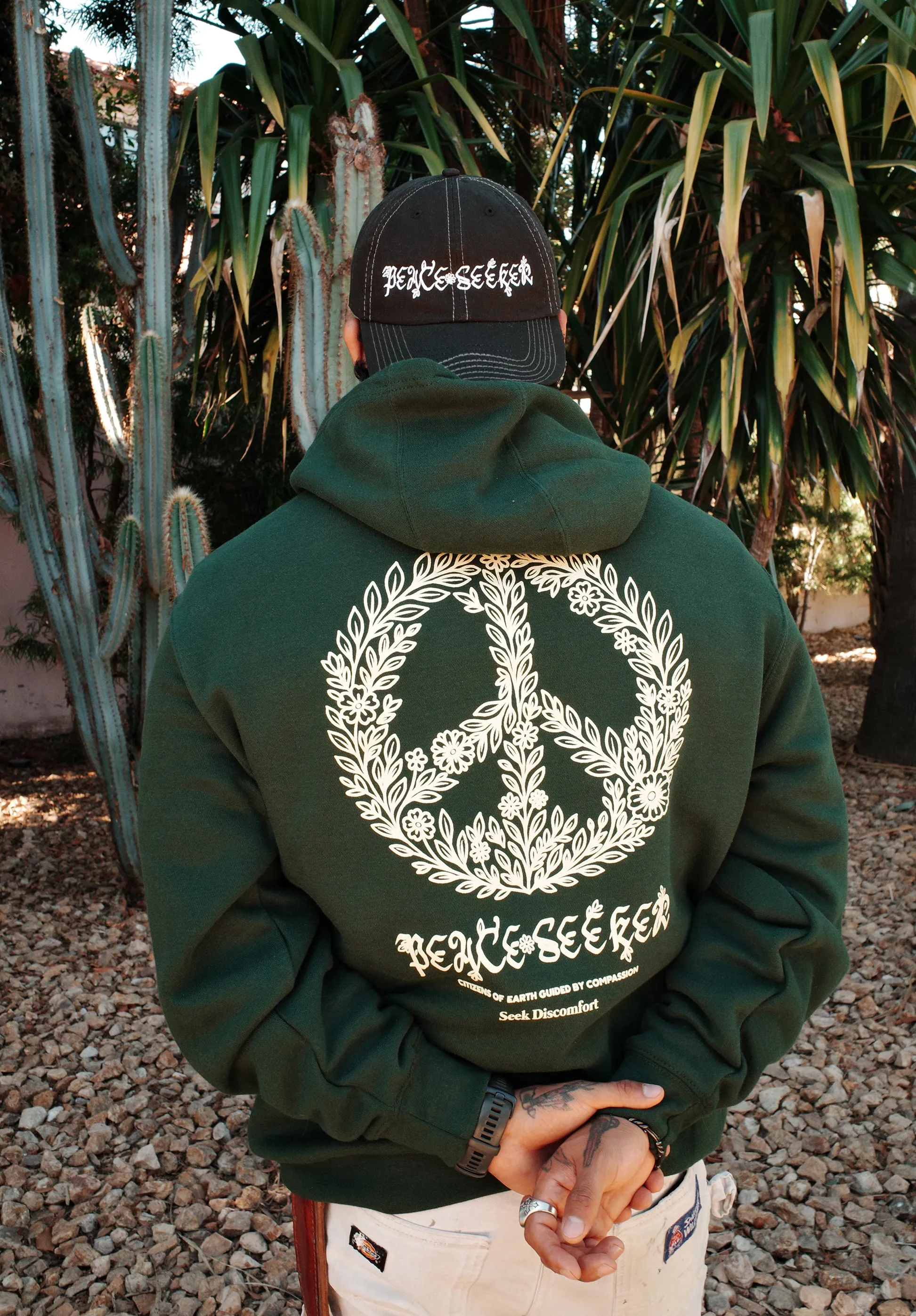 Peace Seeker Cap sold by Seek Discomfort product image thumbnail 3