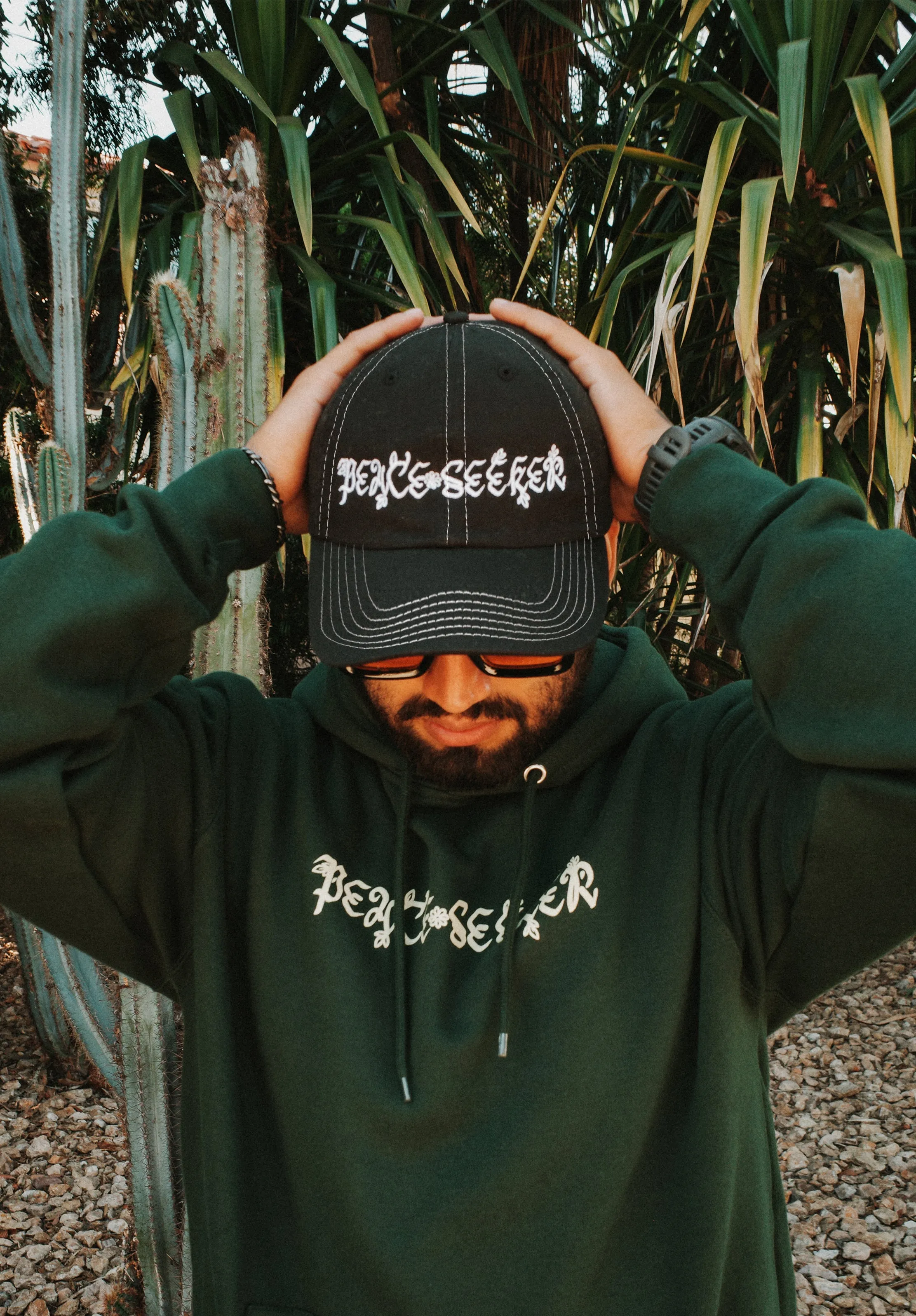 Peace Seeker Cap sold by Seek Discomfort product image thumbnail 4