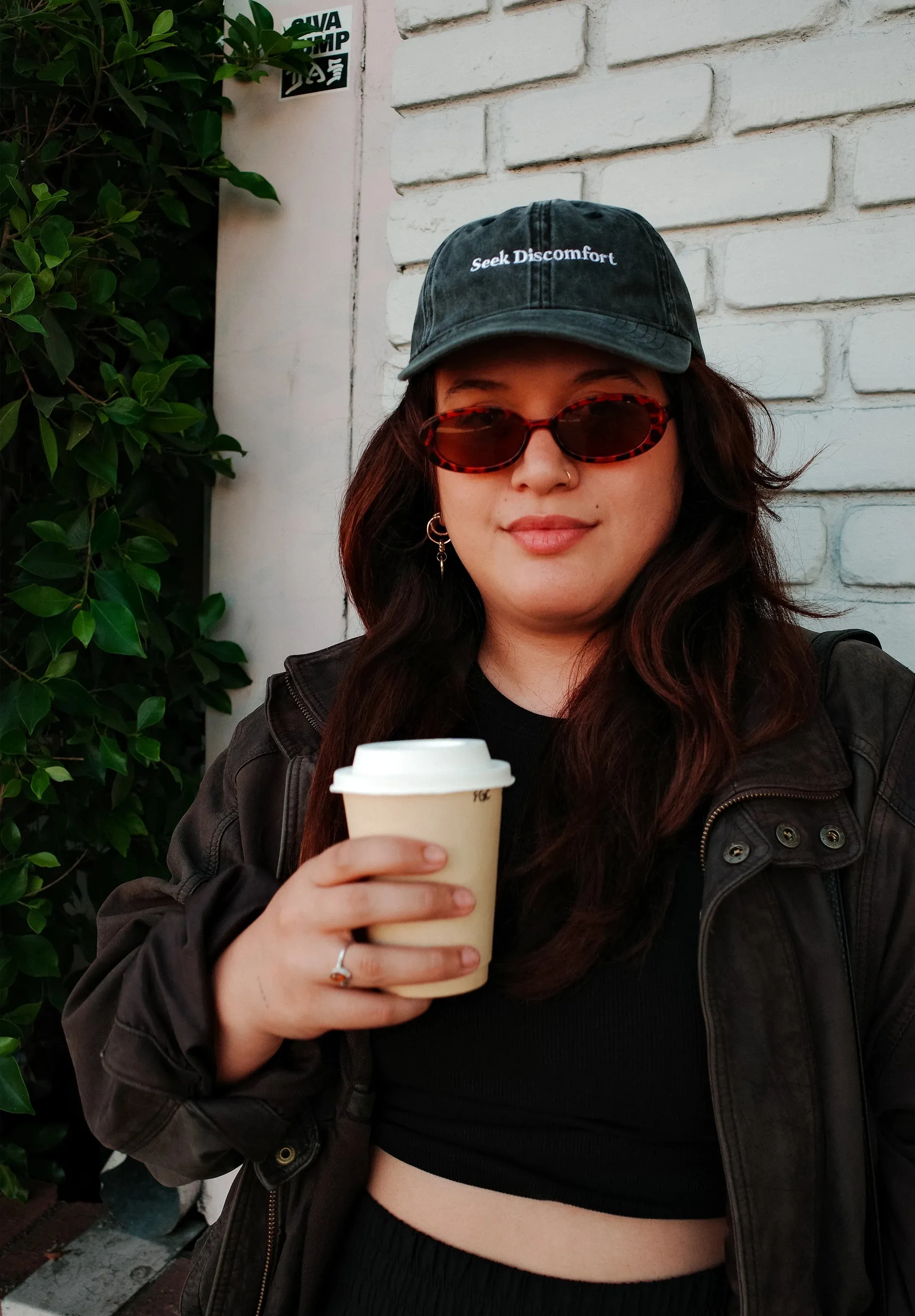 Seeker Dad Cap sold by Seek Discomfort product image thumbnail 3