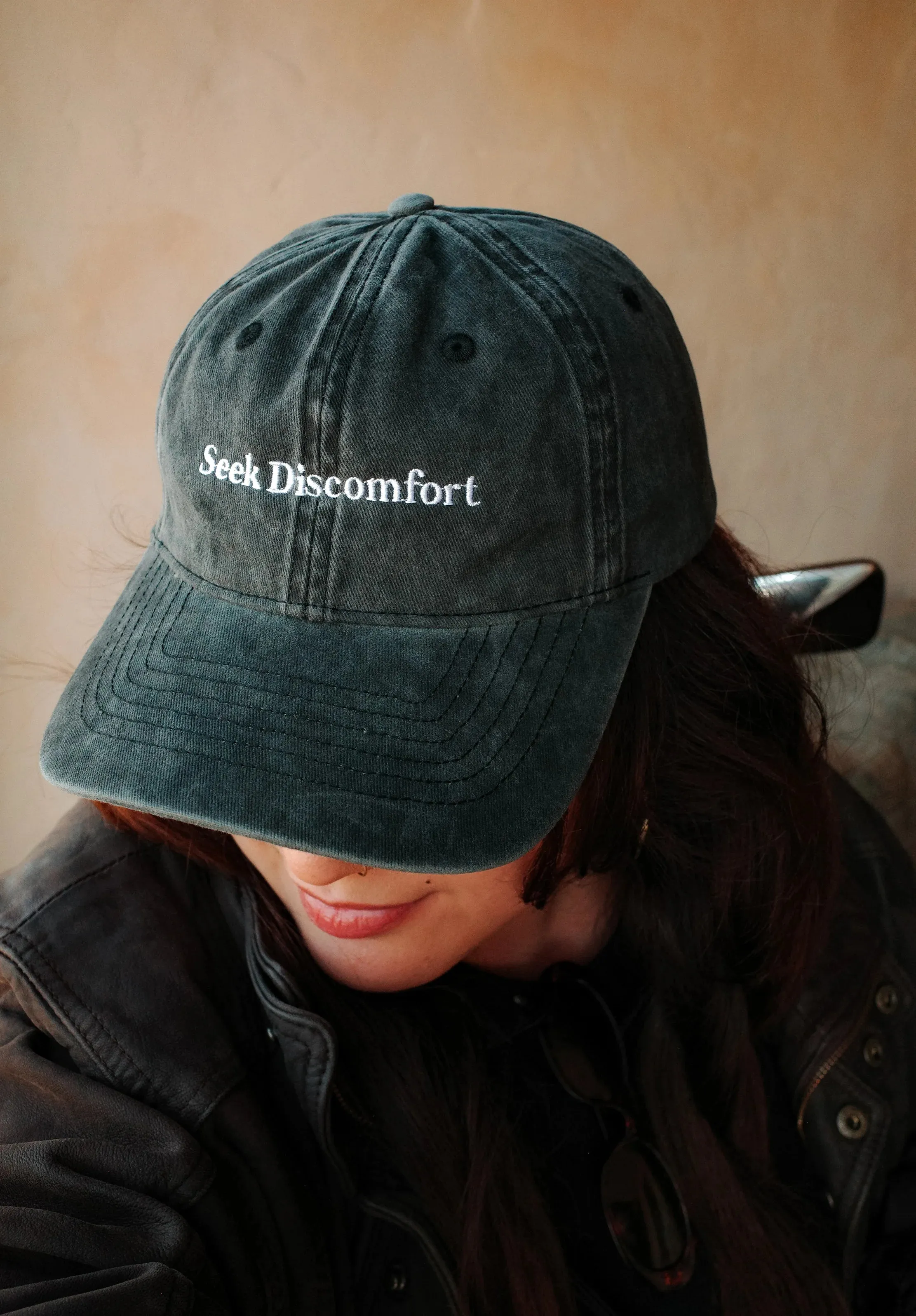 Seeker Dad Cap sold by Seek Discomfort product image thumbnail 4