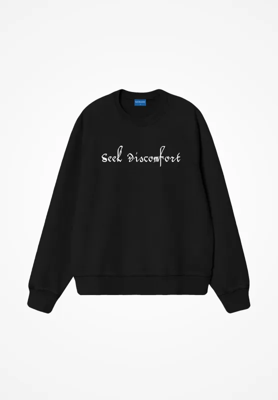 Script Crew Sweatshirt sold by Seek Discomfort
