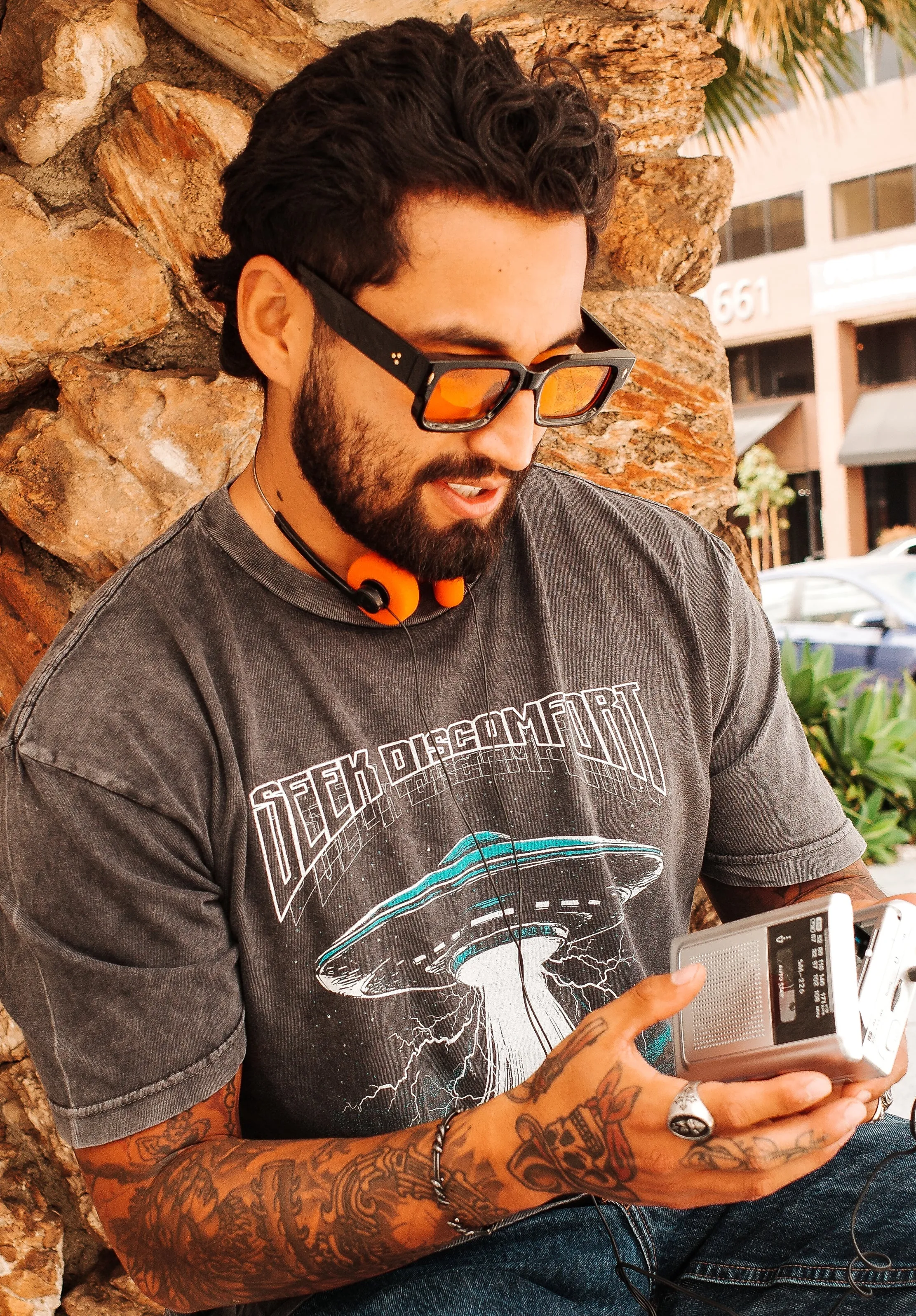 Aliens Exist Tee sold by Seek Discomfort product image thumbnail 4