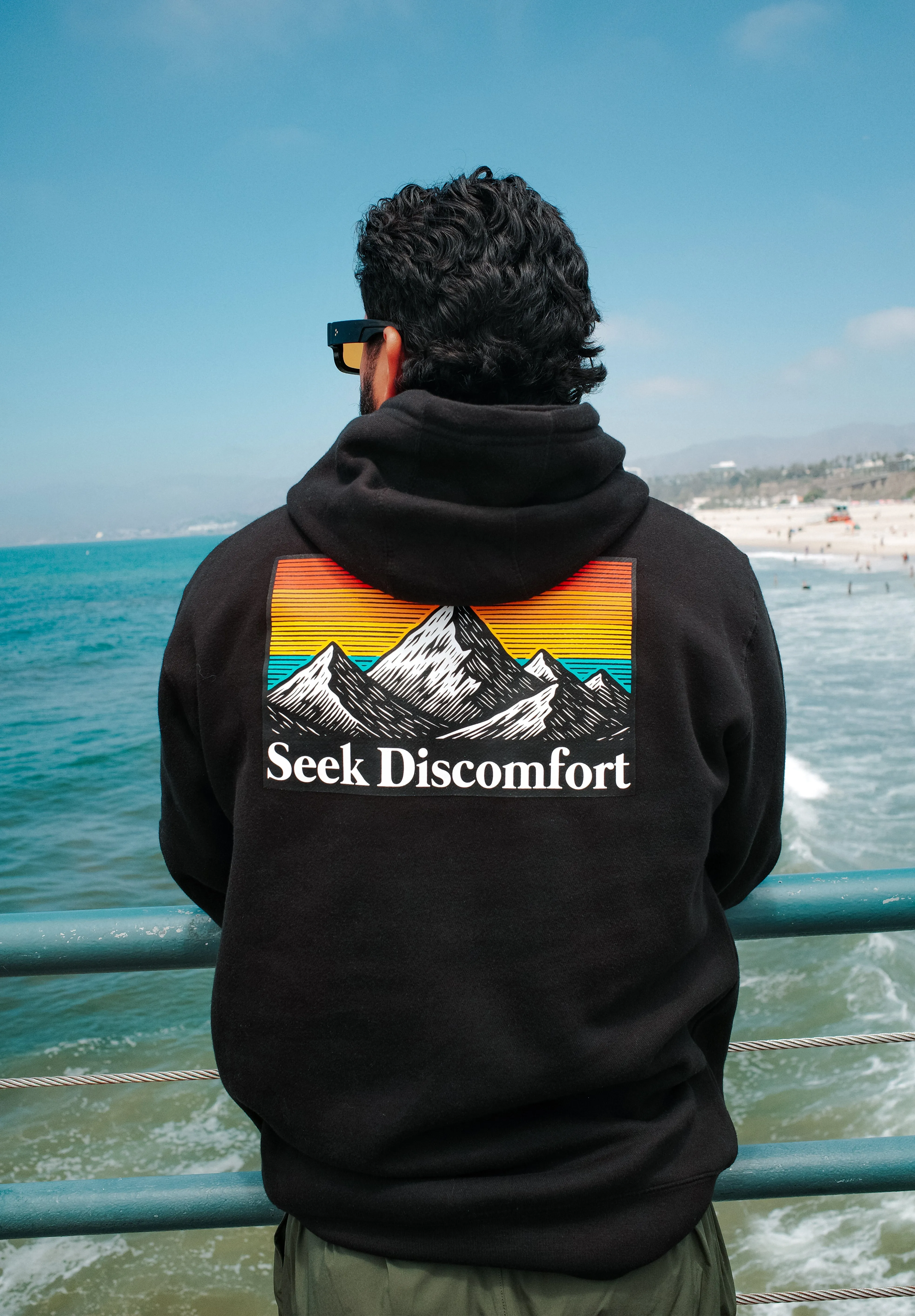 Climb High Hoodie sold by Seek Discomfort product image thumbnail 4