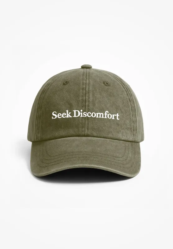 Seeker Dad Cap - Olive Green sold by Seek Discomfort