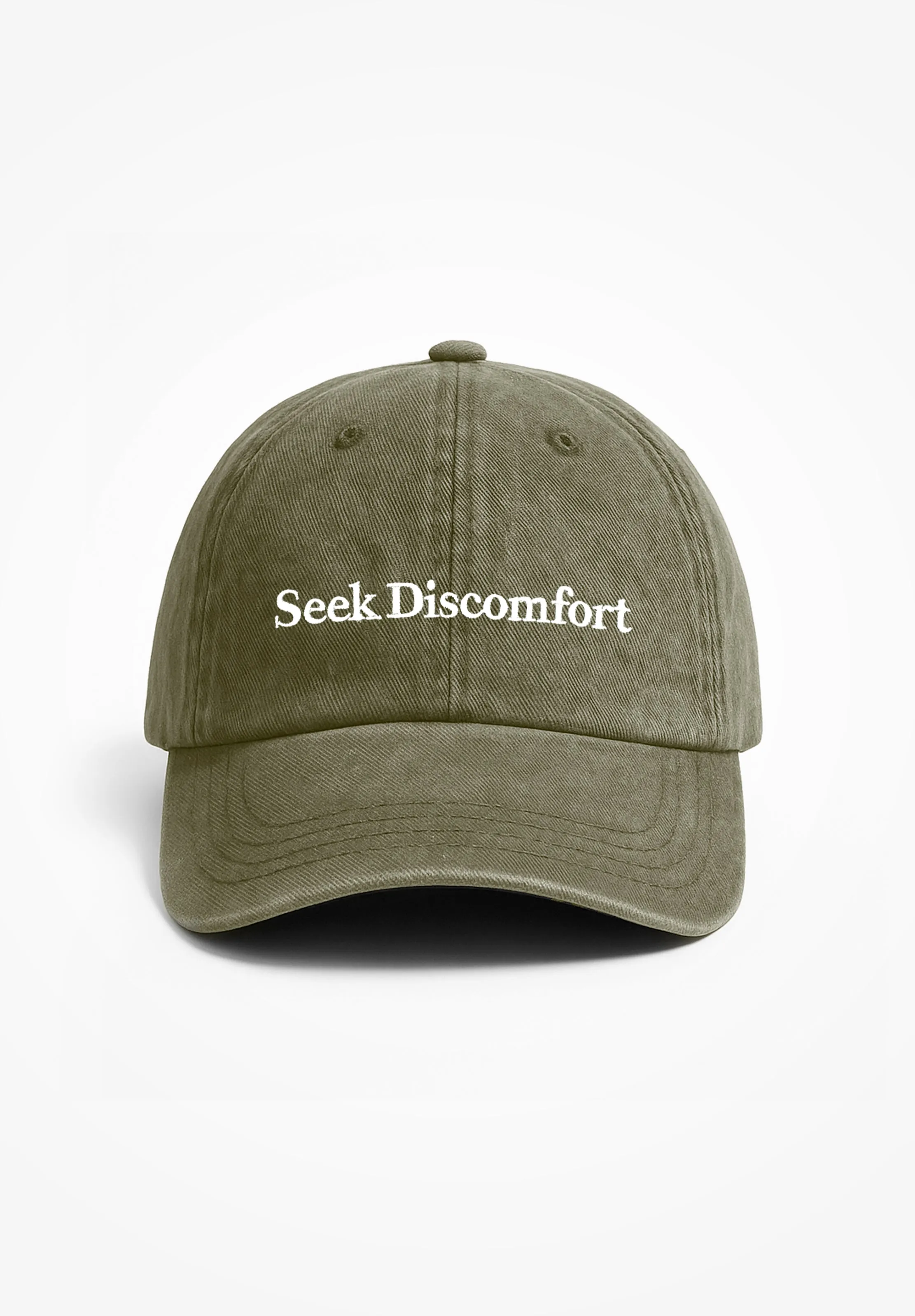 Seeker Dad Cap - Olive Green sold by Seek Discomfort