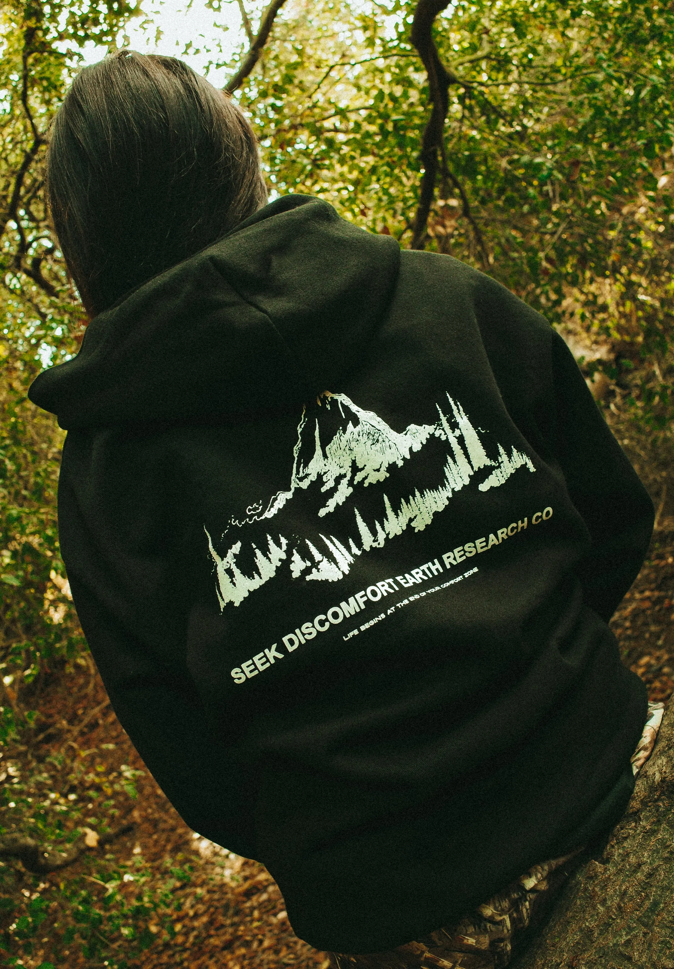 Earth Research Hoodie sold by Seek Discomfort product image thumbnail 2