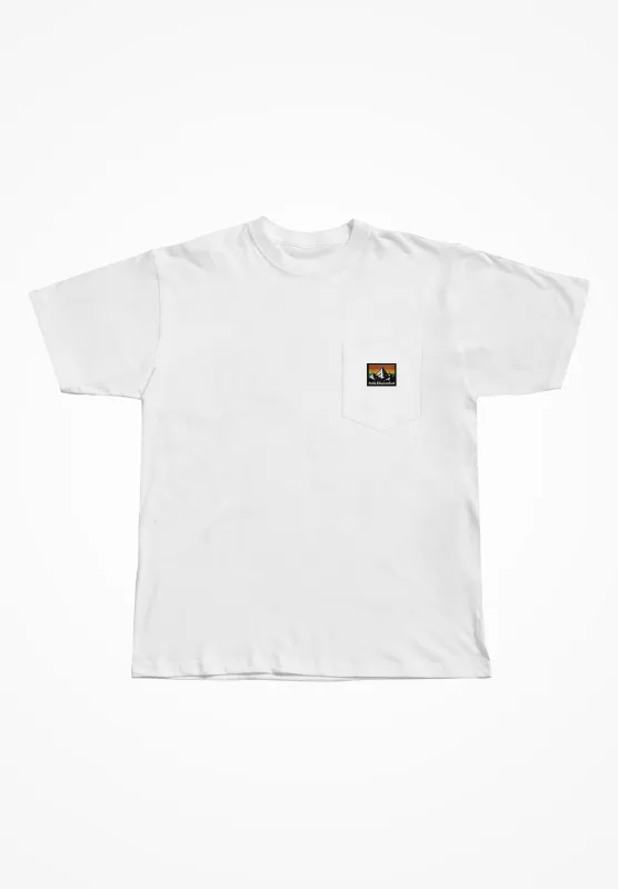 Trail Patch Pocket Tee - White sold by Seek Discomfort