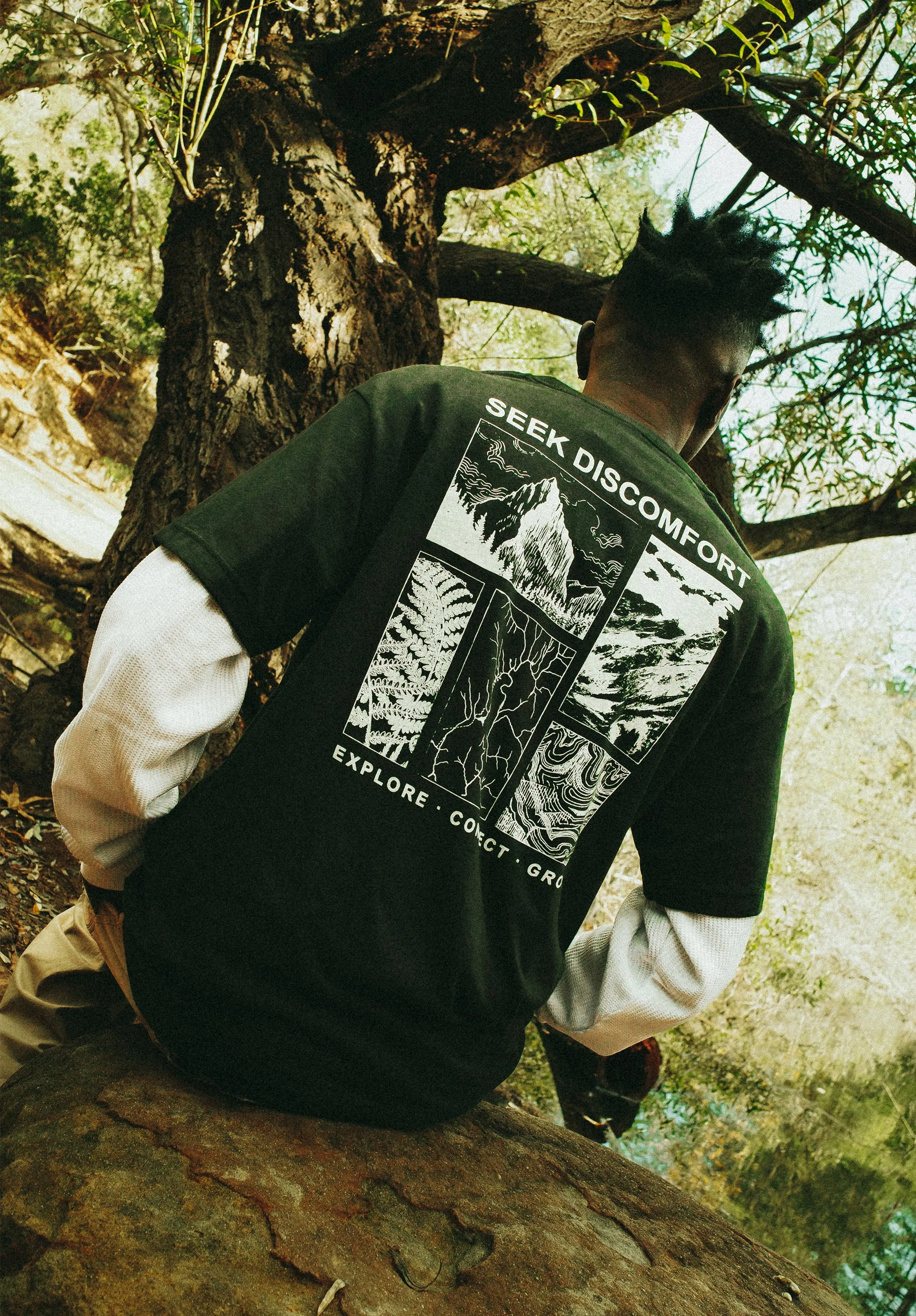 Elements Tee sold by Seek Discomfort product image thumbnail 2